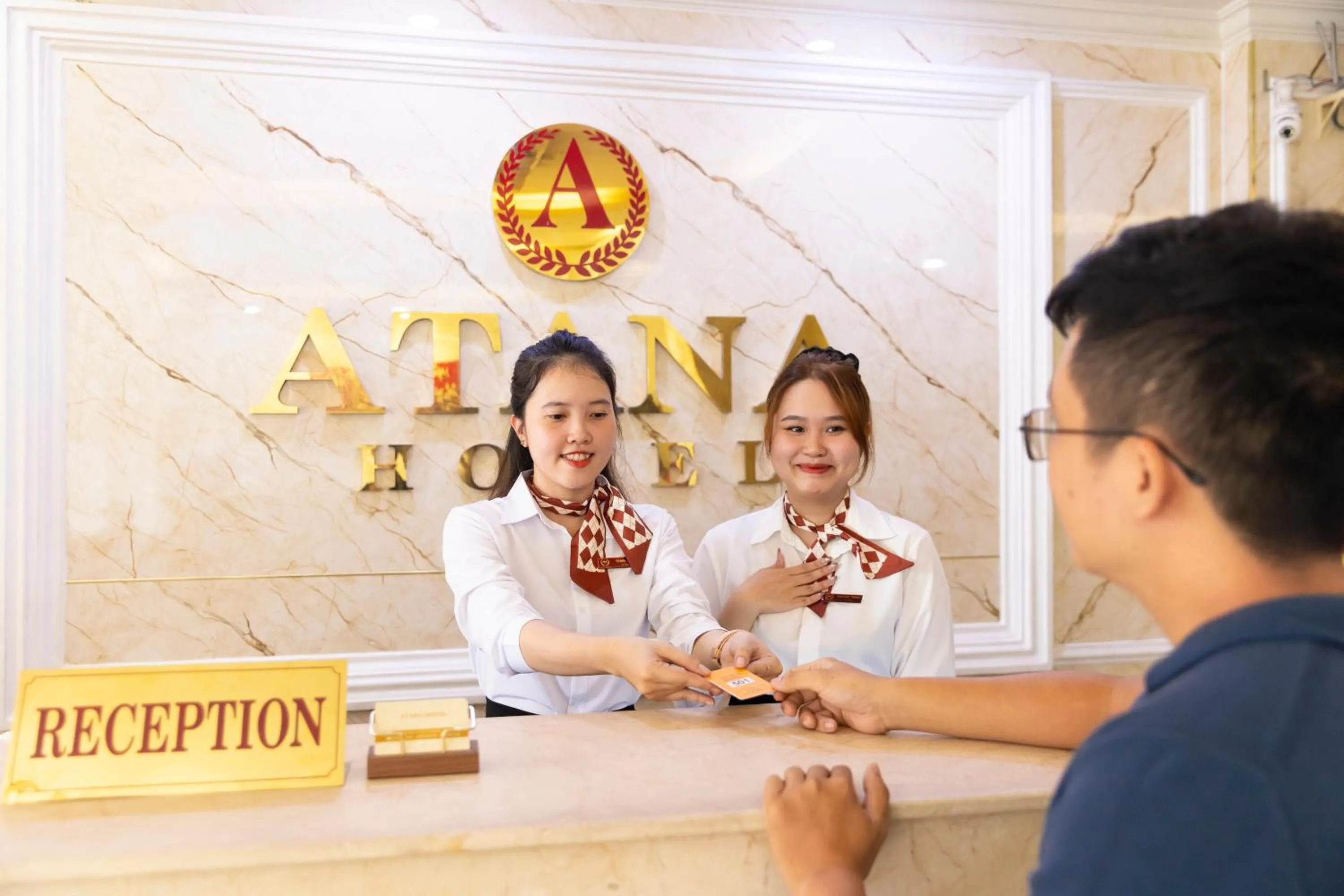 Lobby or reception in Atana Airport Hotel