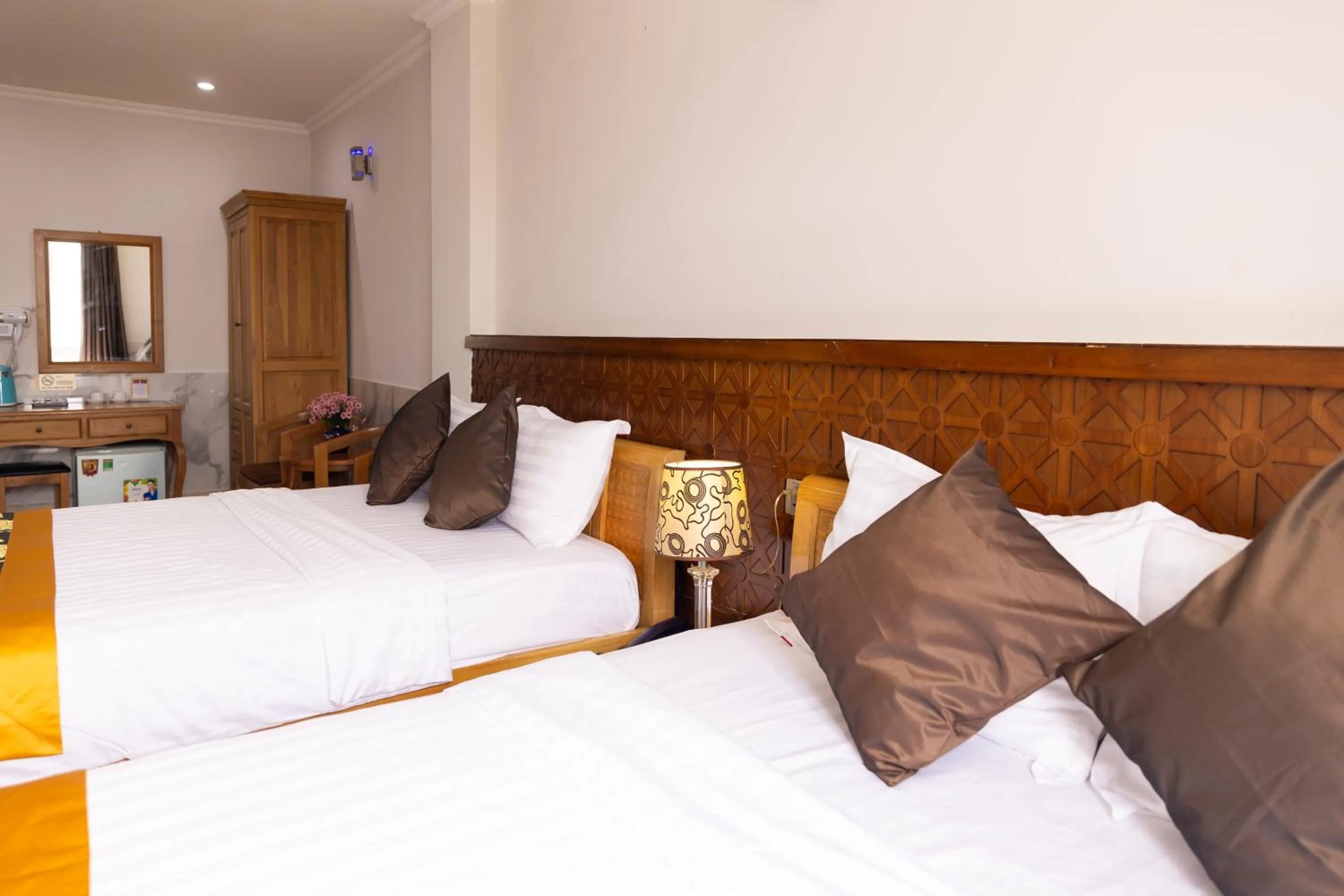 Bed in Atana Airport Hotel