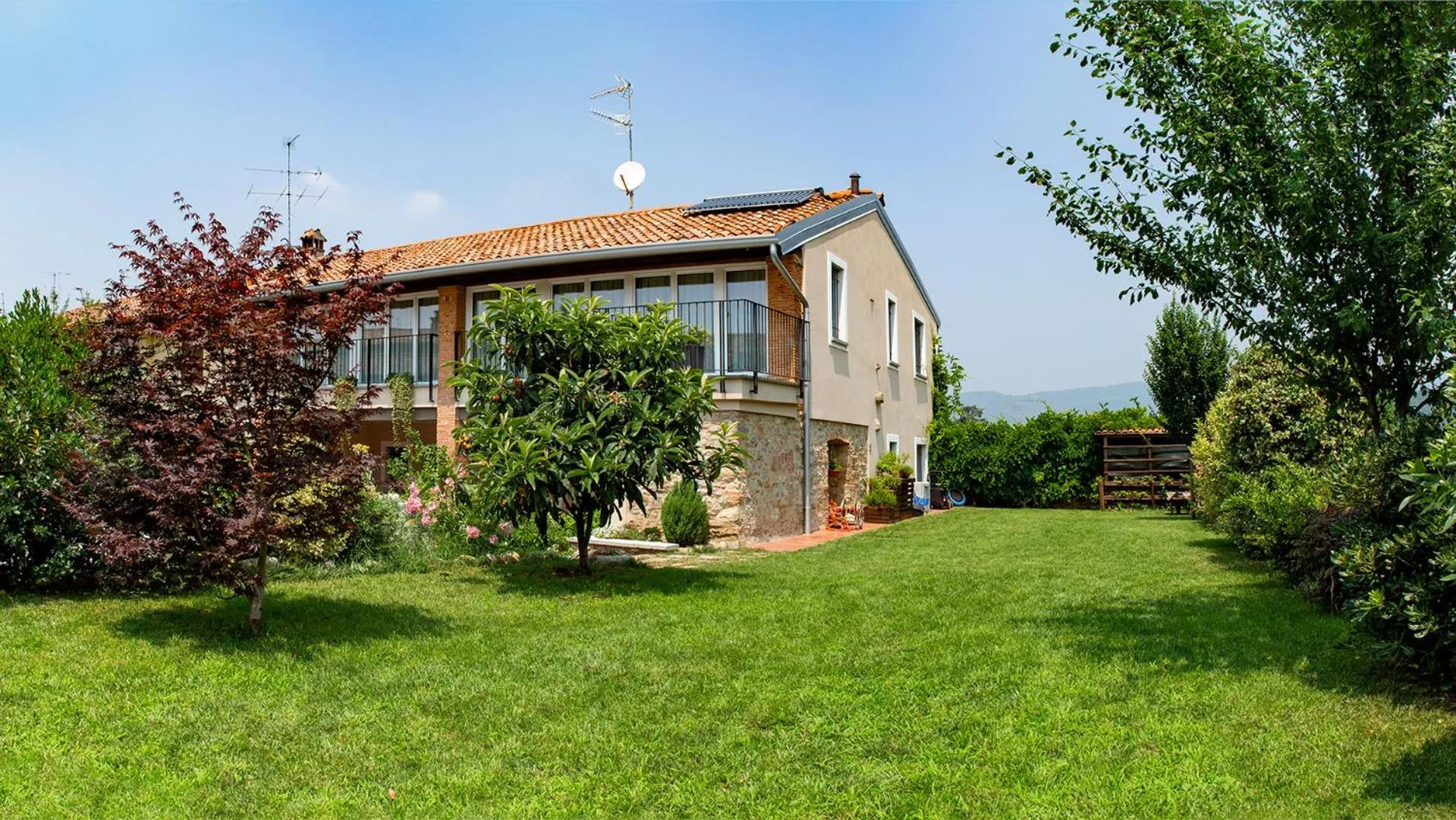 Garden in Cascina San Martino