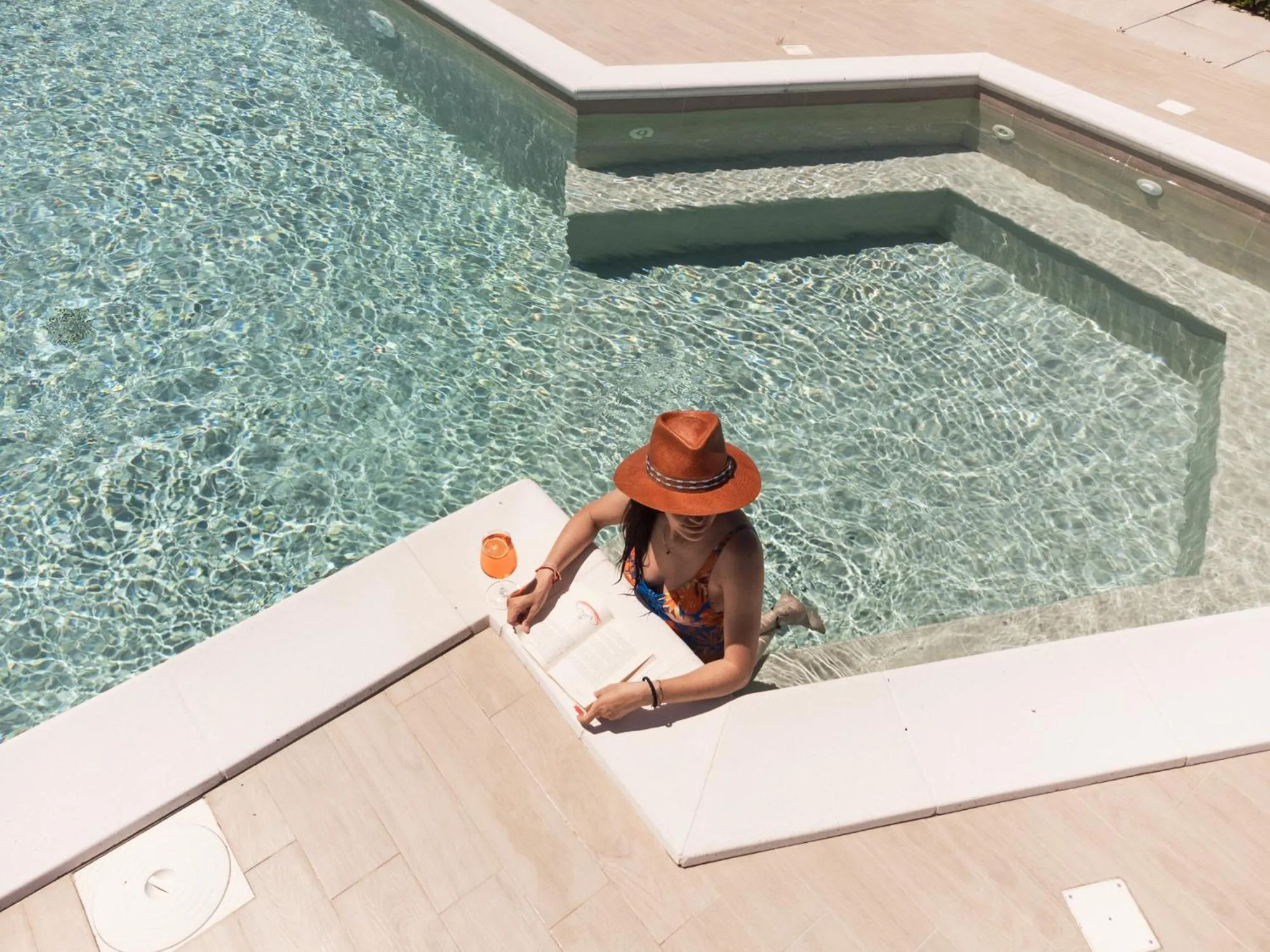 Swimming pool in Hotel Palmensis