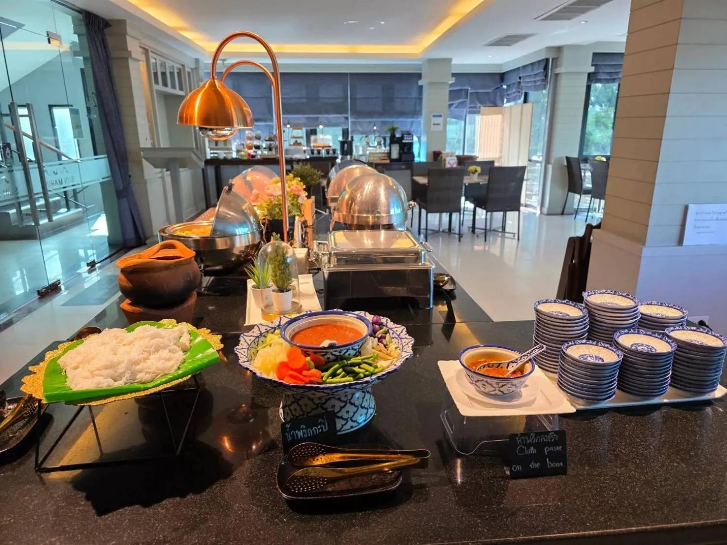 Restaurant/places to eat in Sun Marina Cha-Am