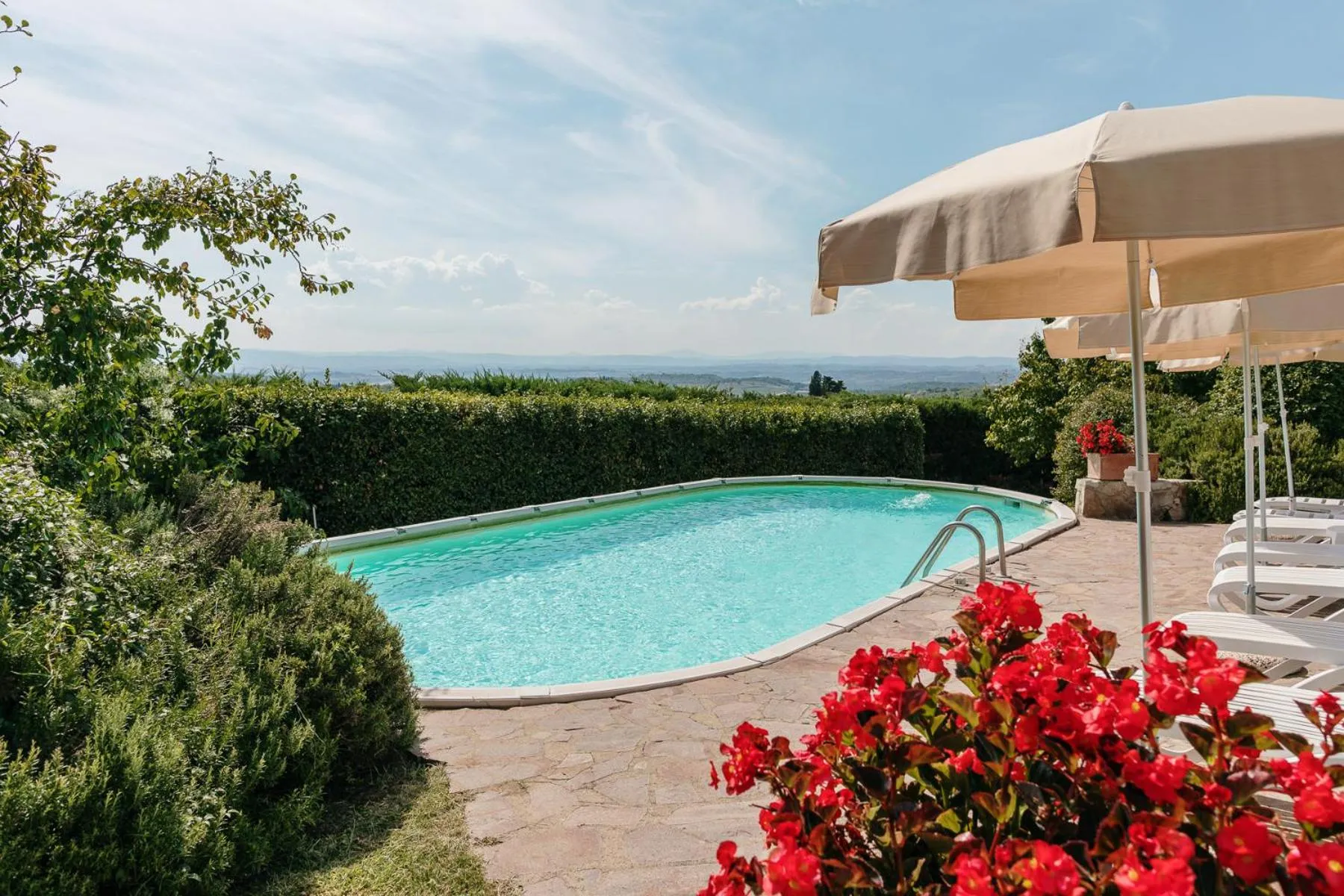Swimming pool in Borgo Villa a Sesta