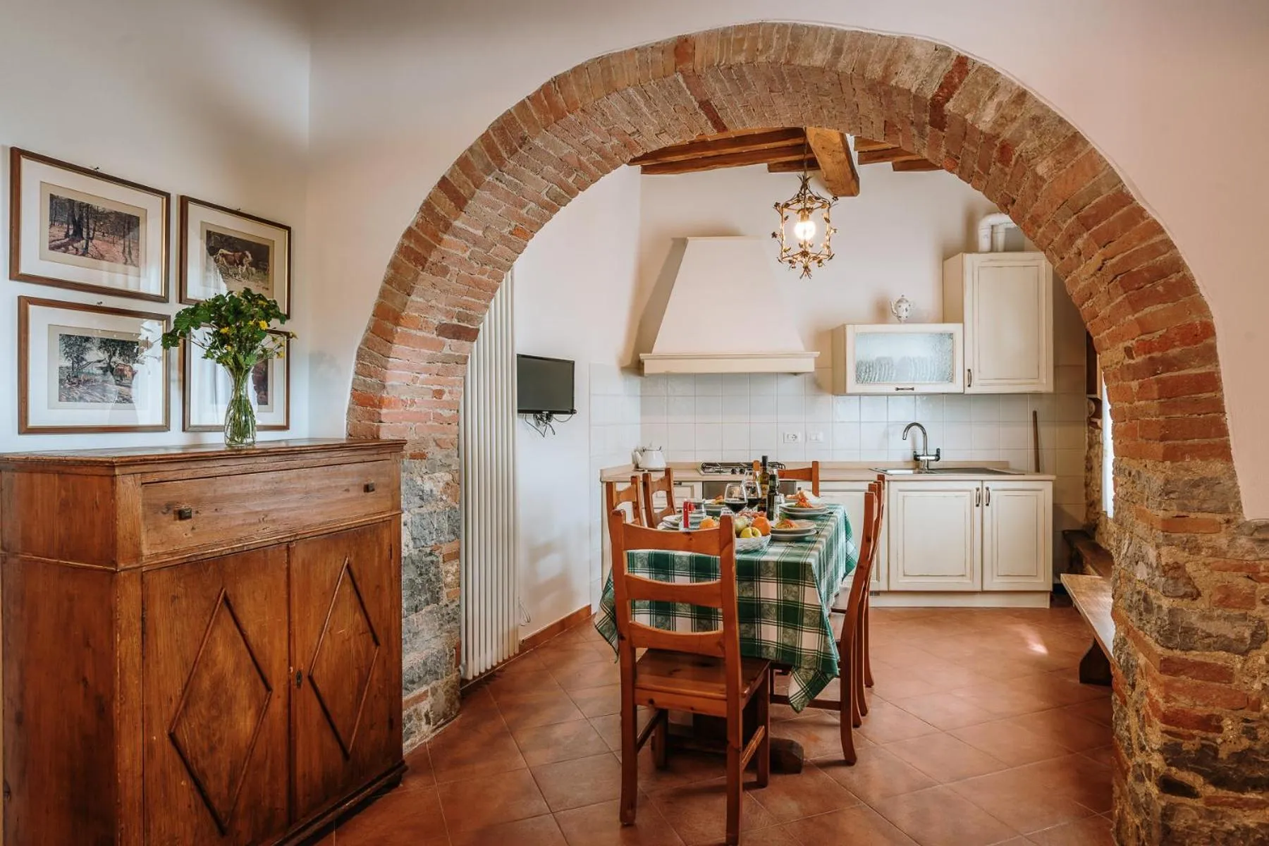 kitchen in Borgo Villa a Sesta