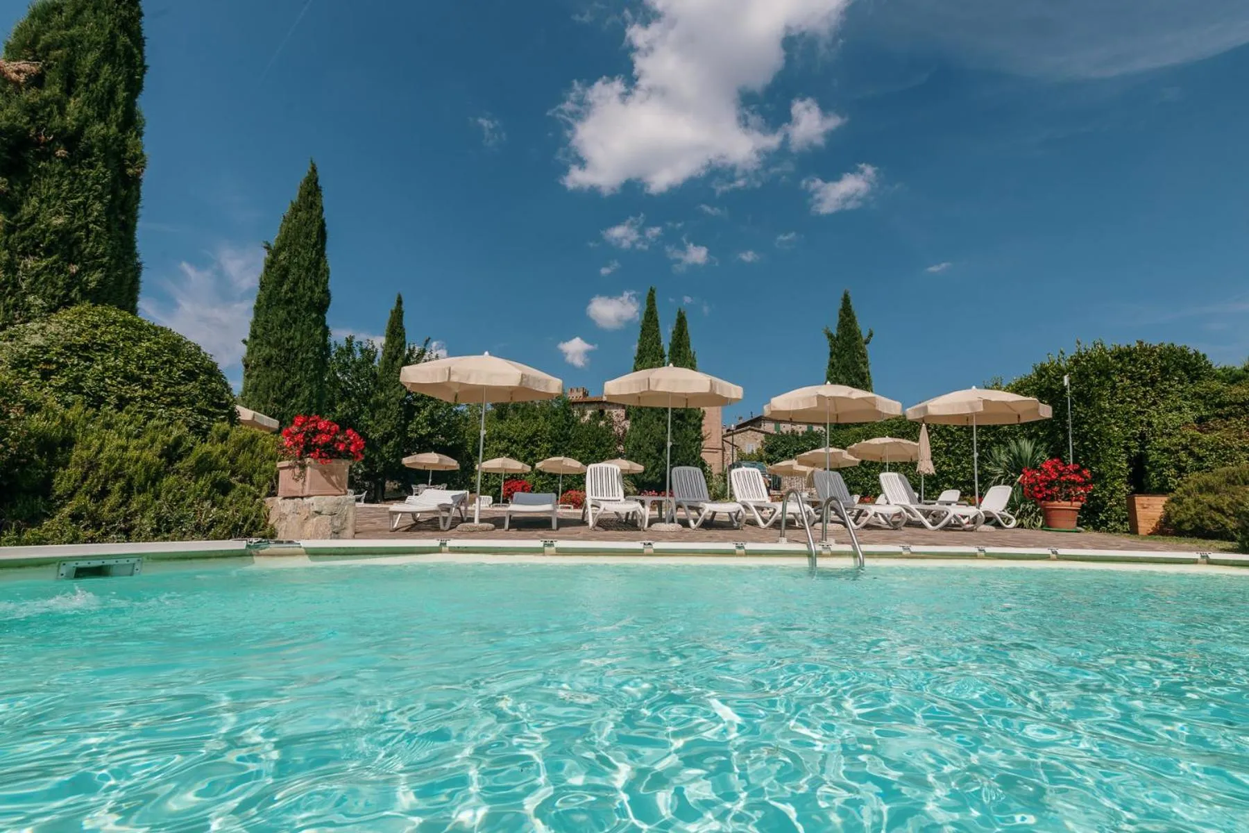 Swimming pool in Borgo Villa a Sesta