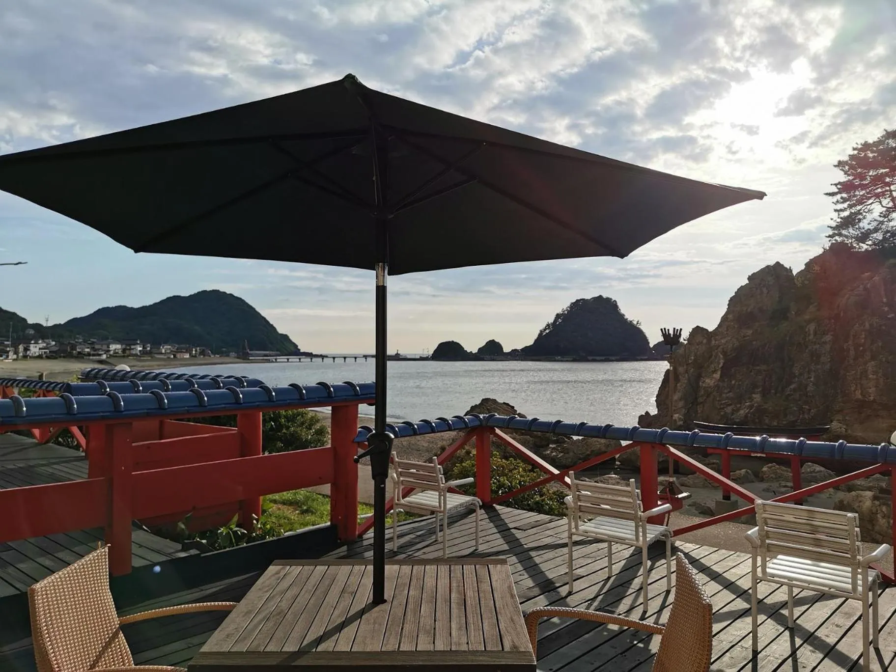 Natural landscape in Yura Onsen Yaotome