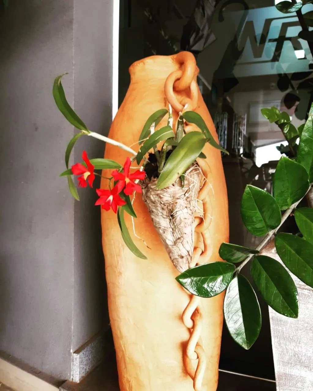 Decorative detail in WR Confort Hotel Campo Grande