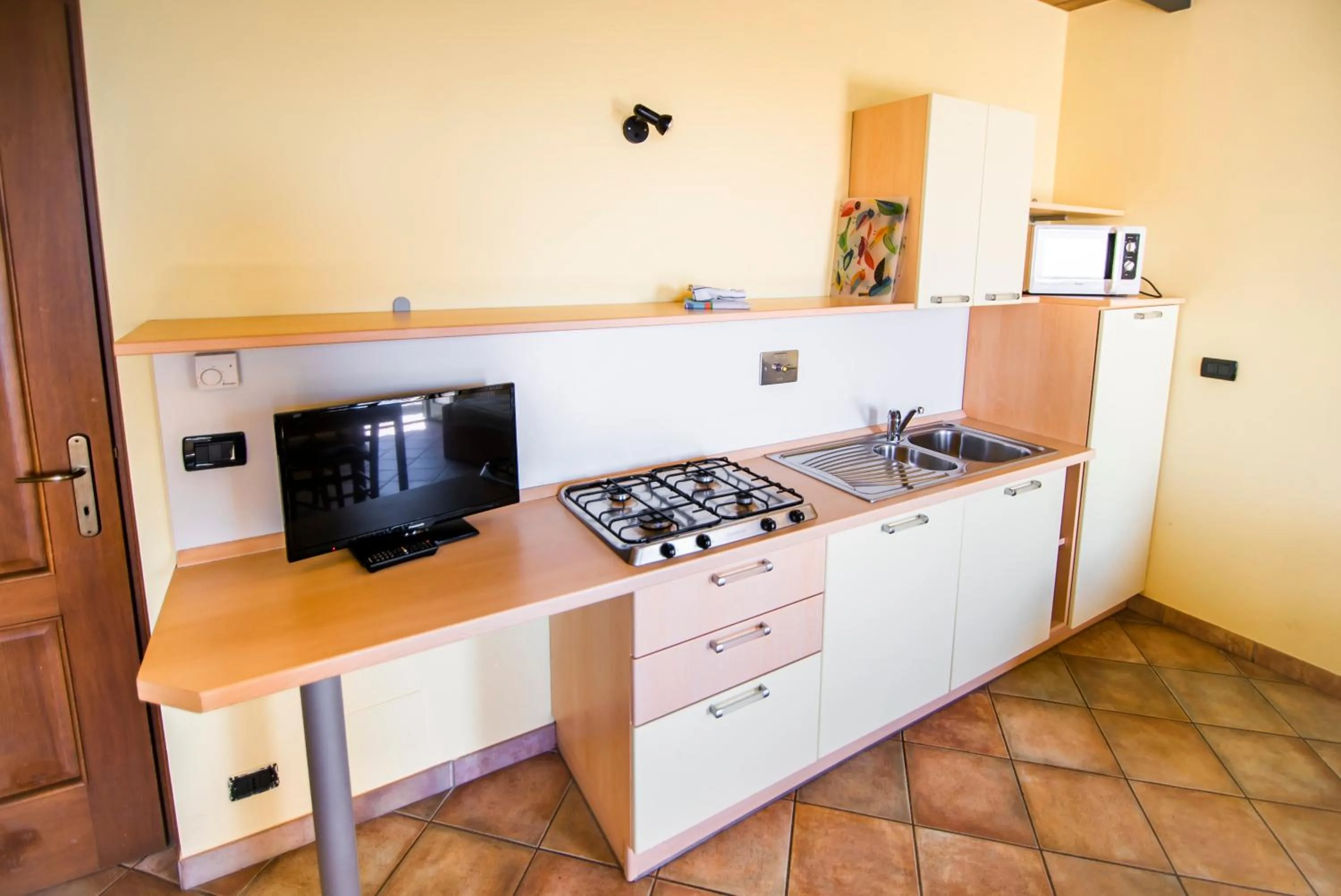 Kitchen or kitchenette in Agriturismo Turina