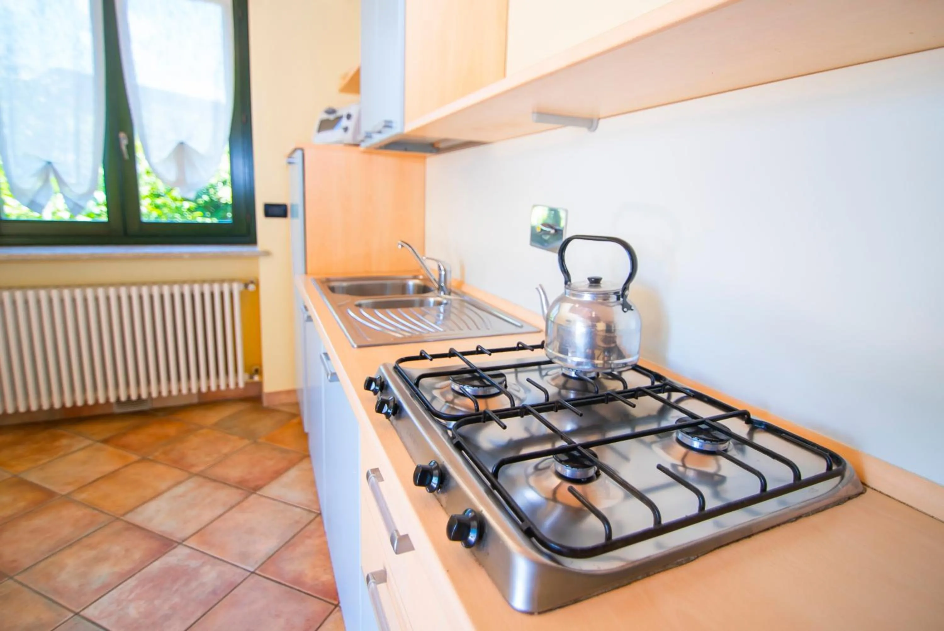 Kitchen or kitchenette in Agriturismo Turina