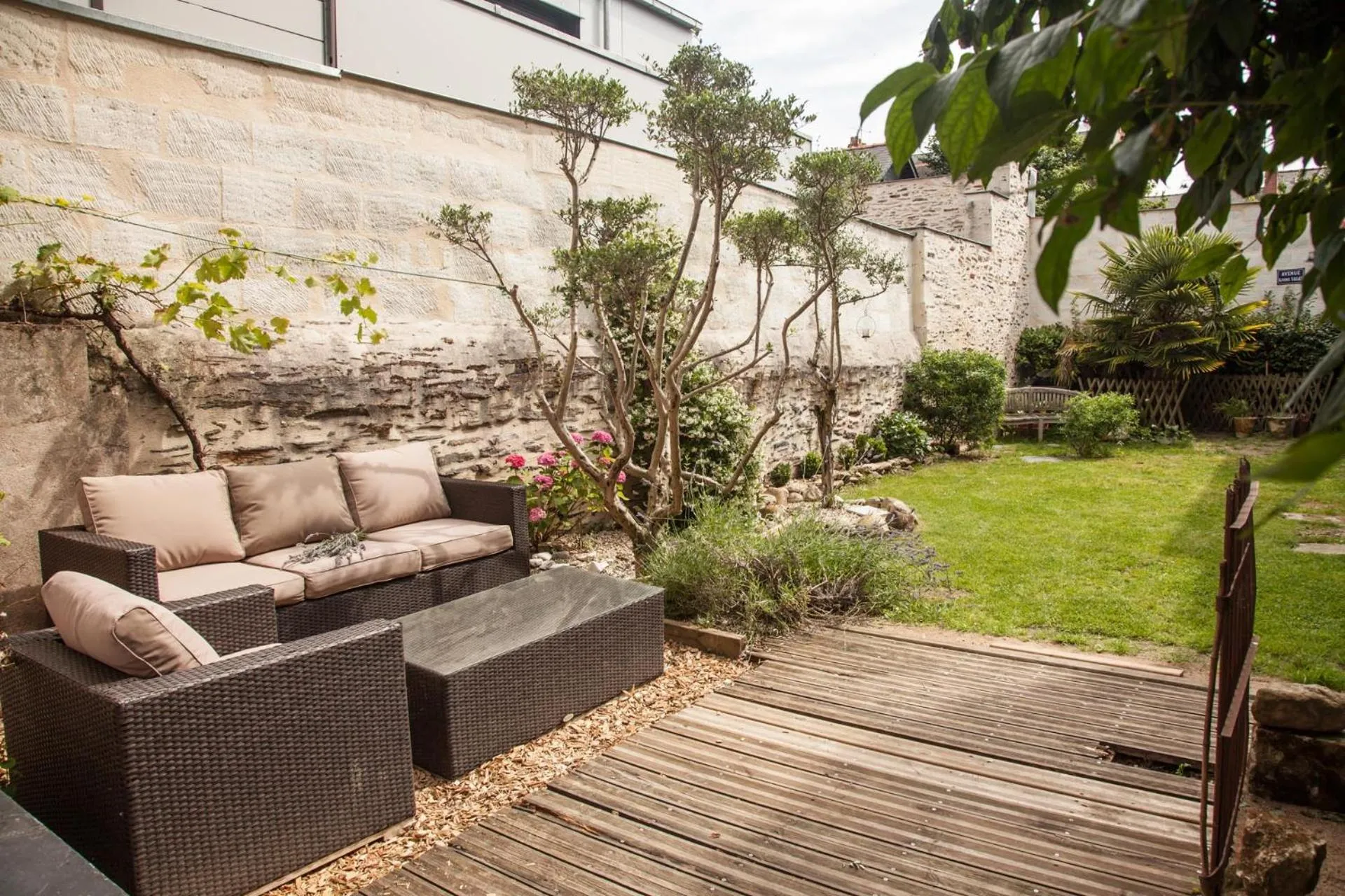 Garden in La Pause Angevine