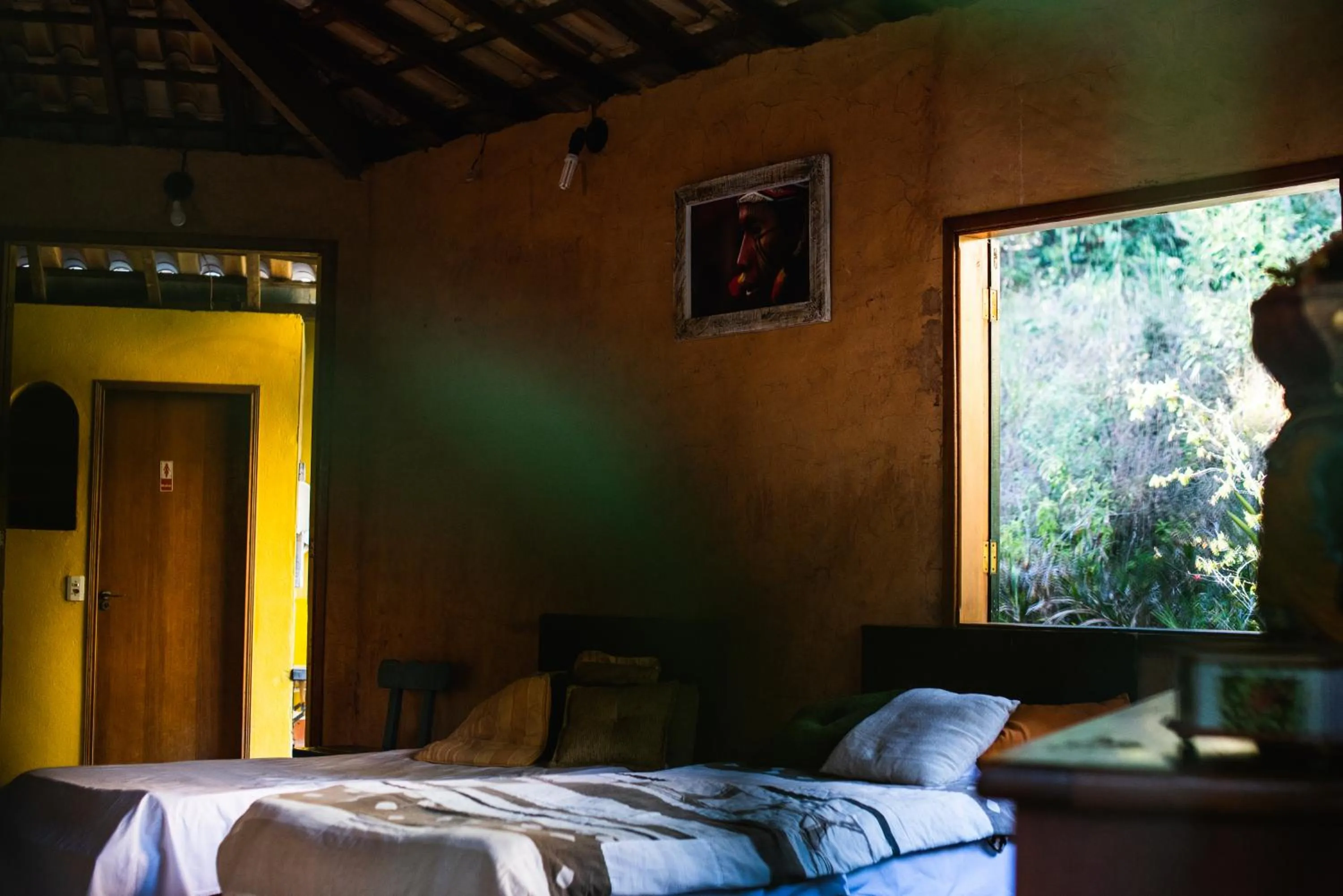 Bed in Pousada Spa Saúde Melhor