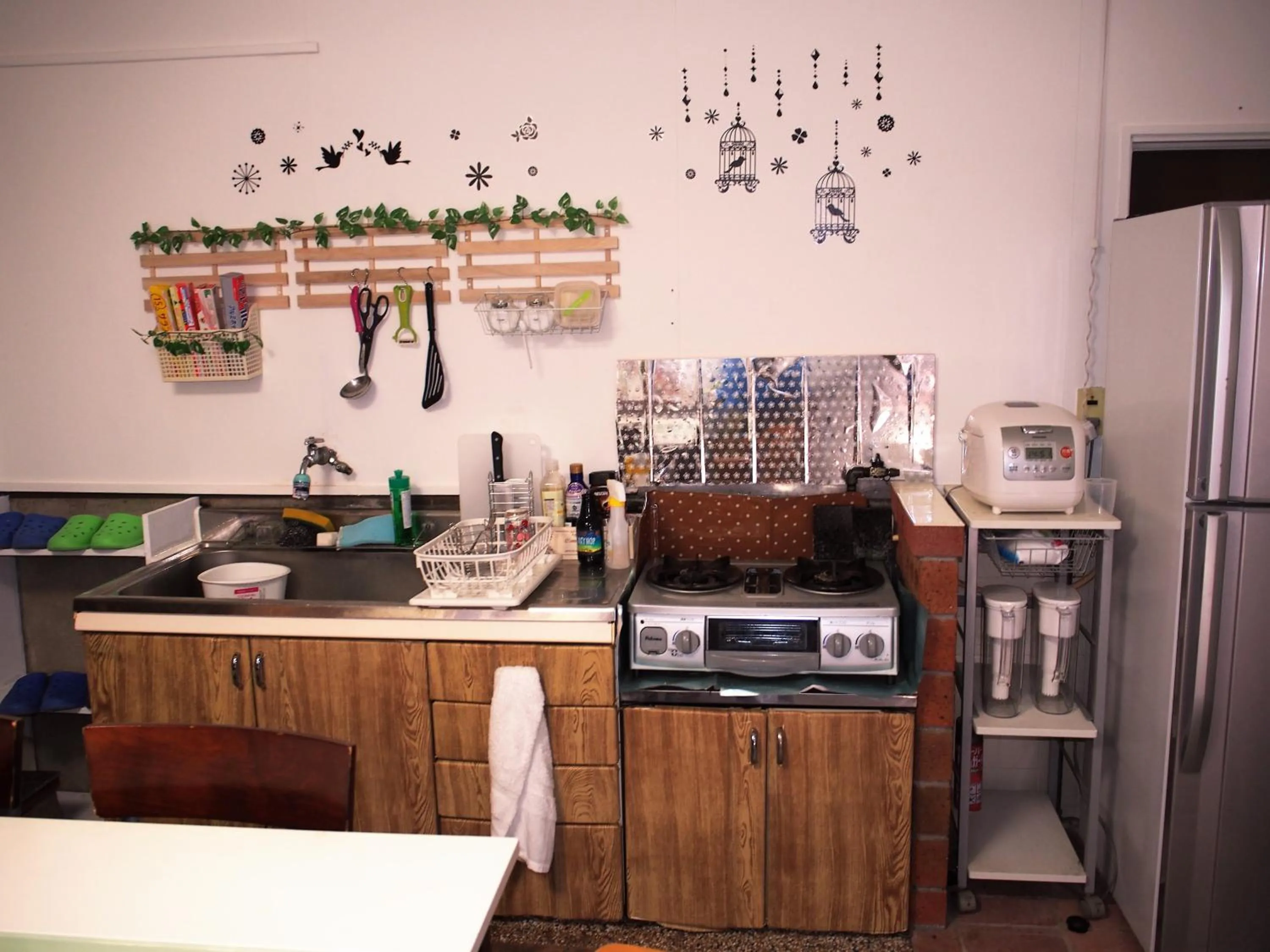 Communal kitchen in Guest House Kominka Nagomi