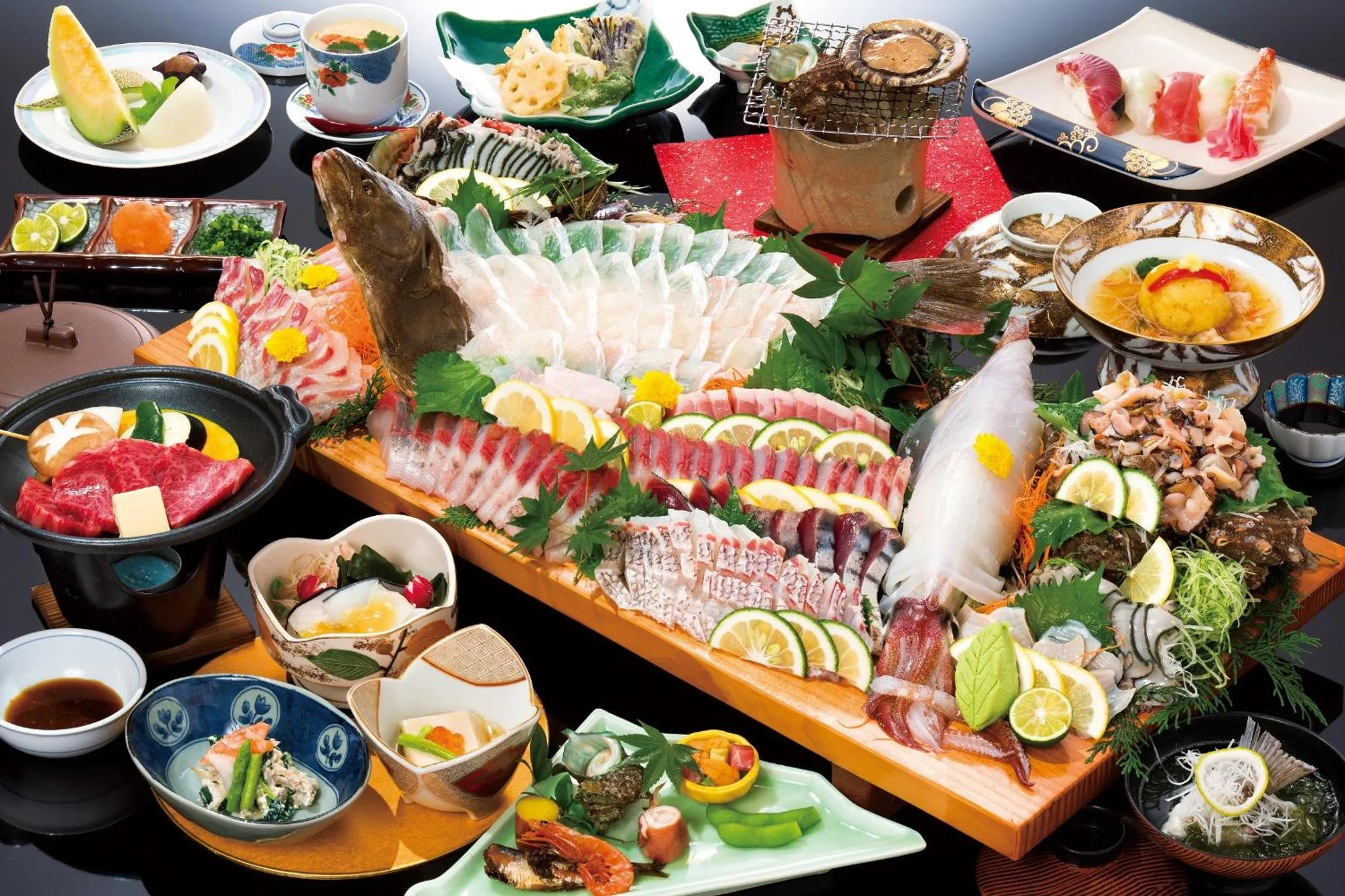 Food close-up in Ikijimaso