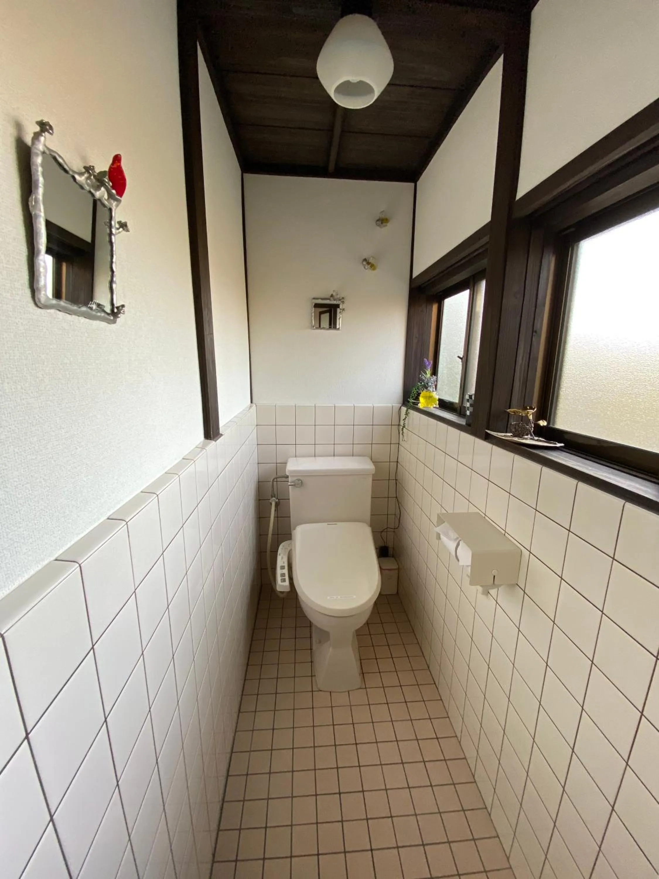 Toilet in Bamboo Village Guest House
