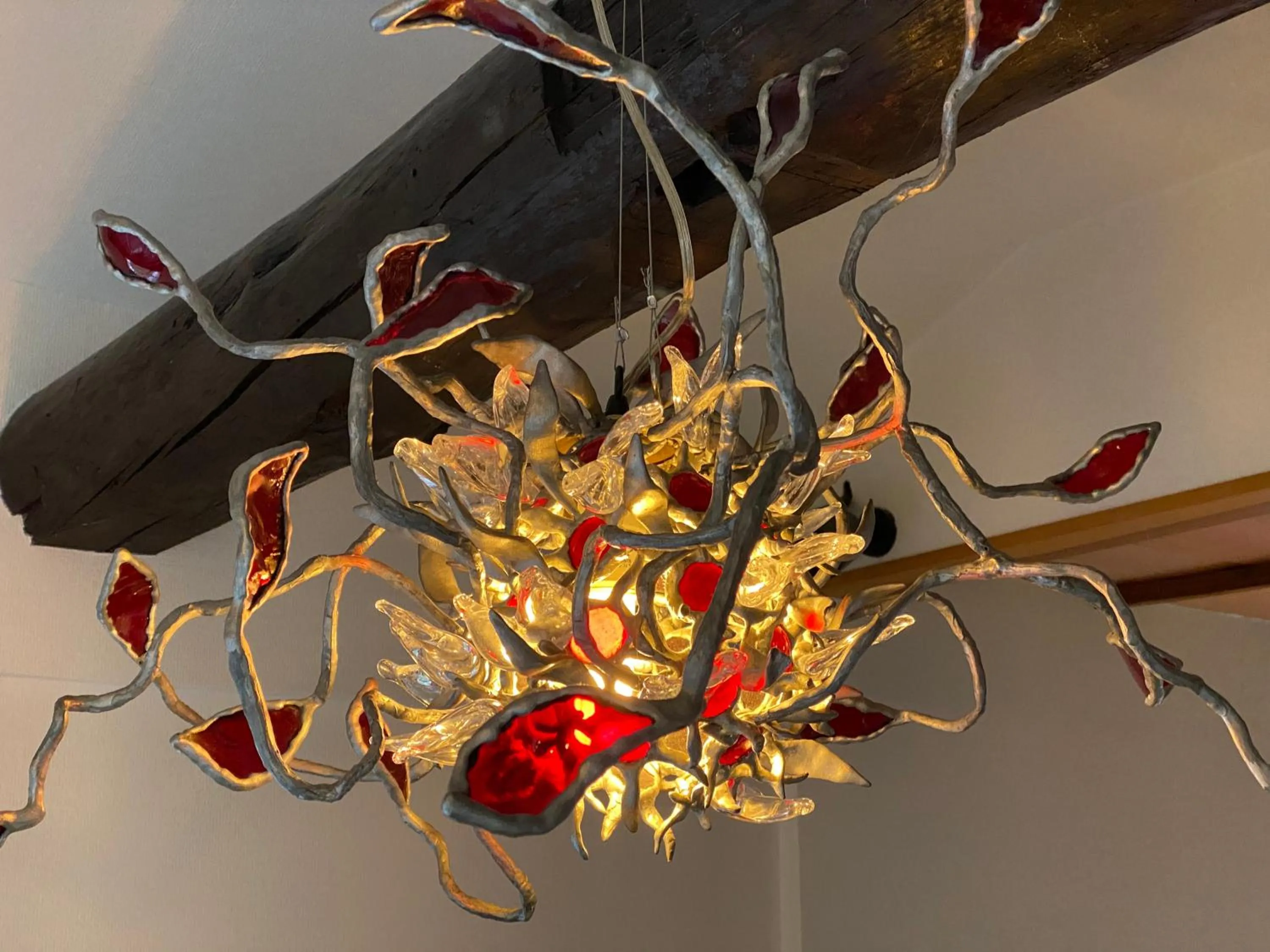 Decorative detail in Bamboo Village Guest House