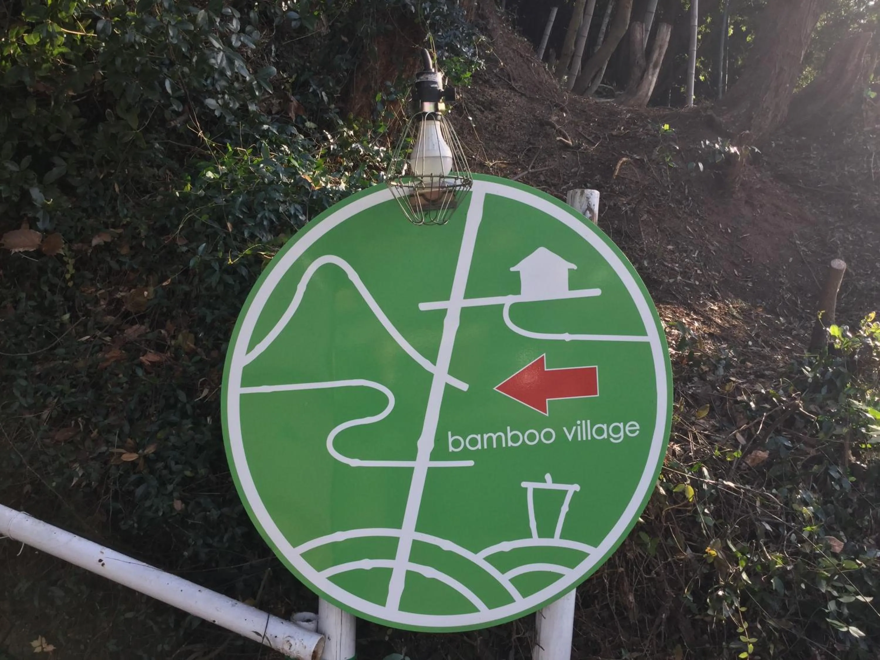 Property building in Bamboo Village Guest House