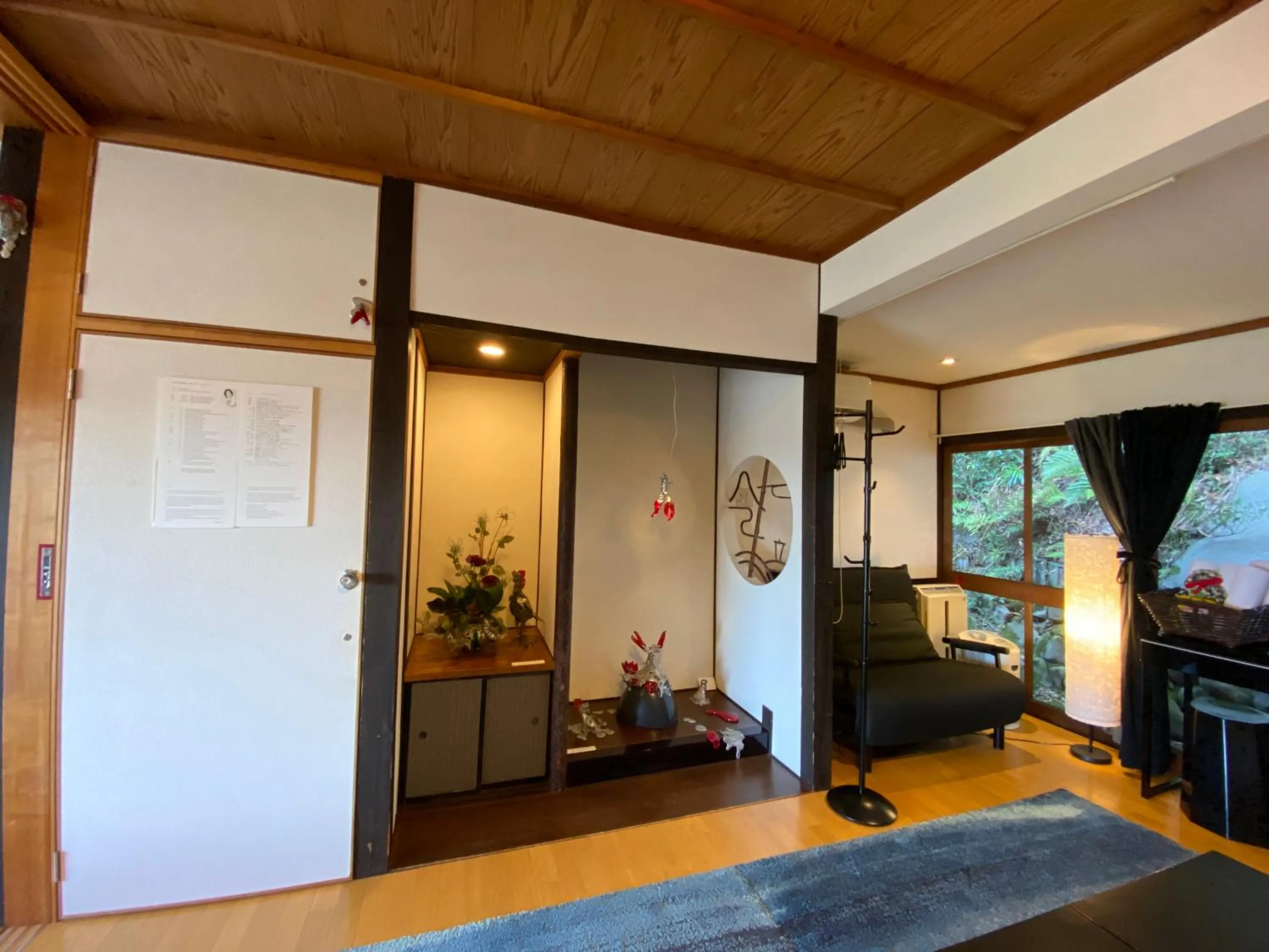 Living room in Bamboo Village Guest House