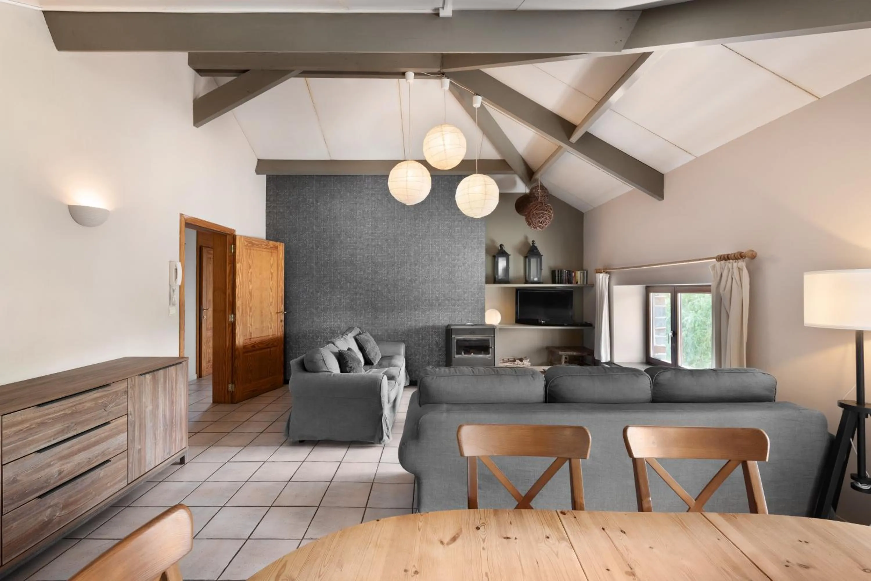 Living room in Hotel Aux Ecuries De La Reine