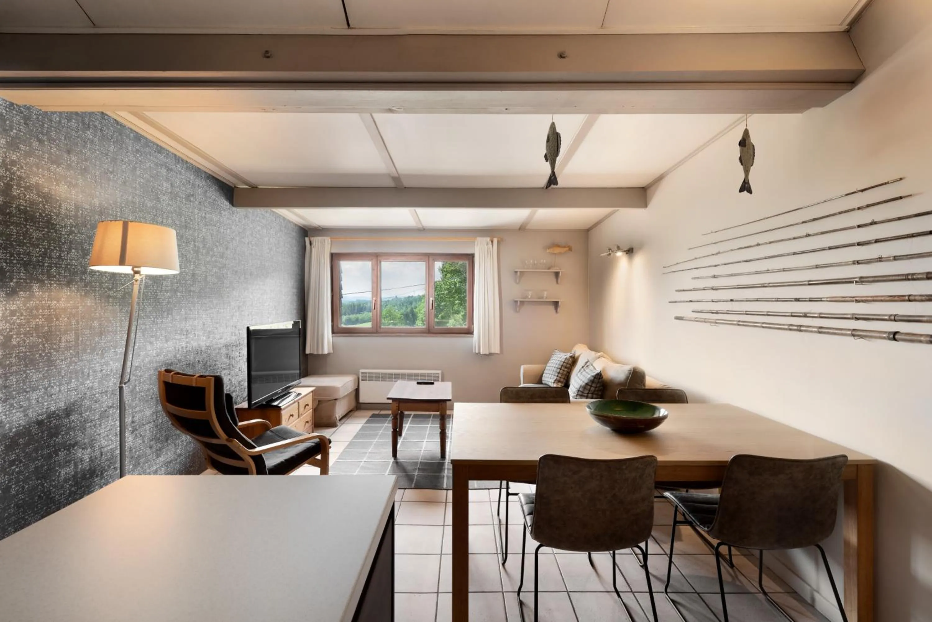 Living room in Hotel Aux Ecuries De La Reine