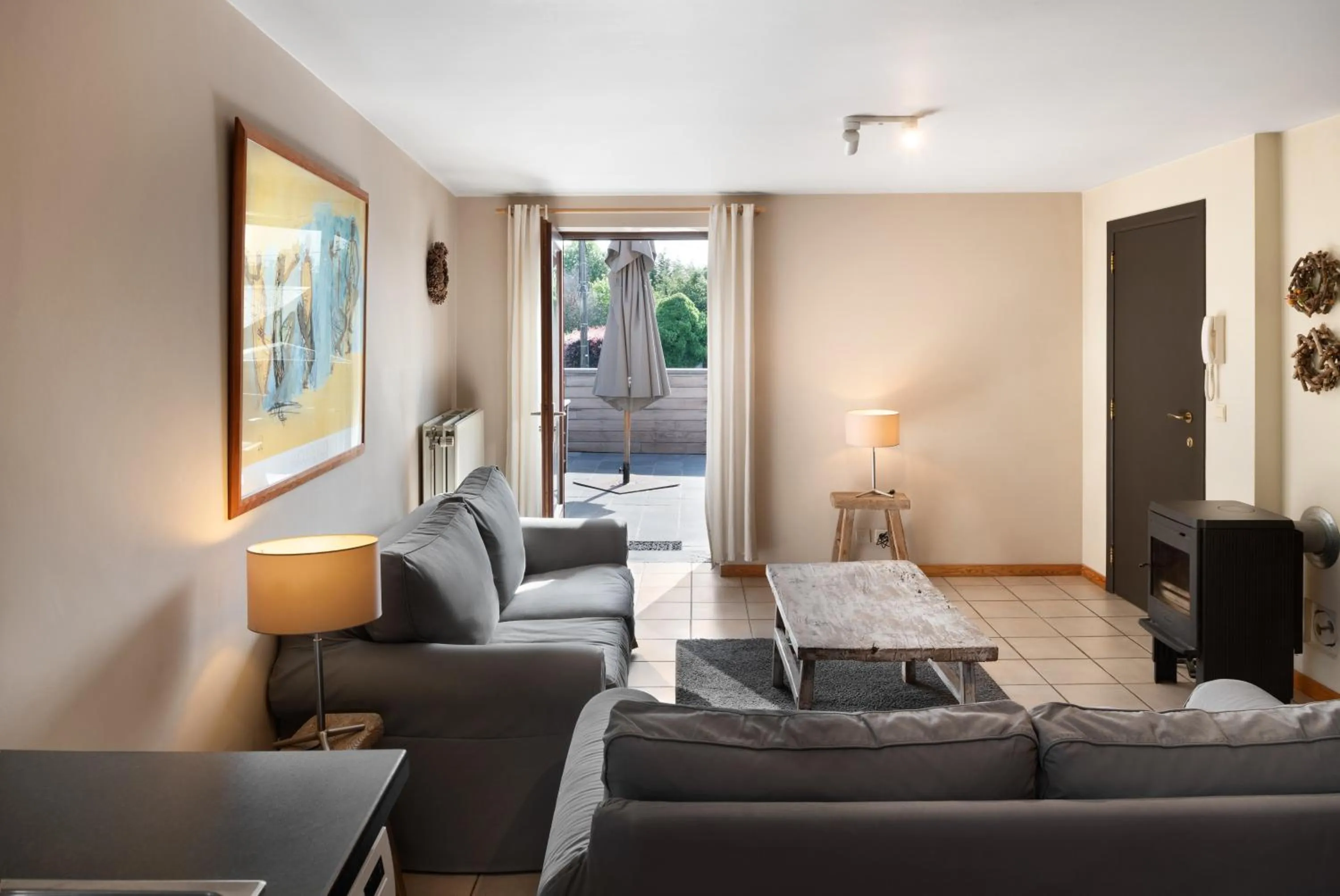 Living room in Hotel Aux Ecuries De La Reine