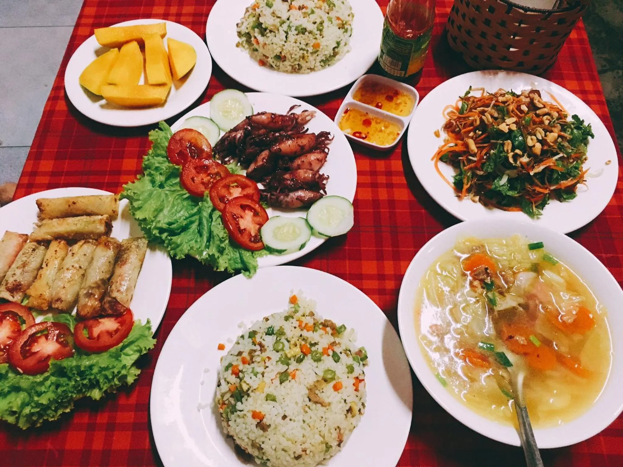 Lunch in Oleander Garden Homestay