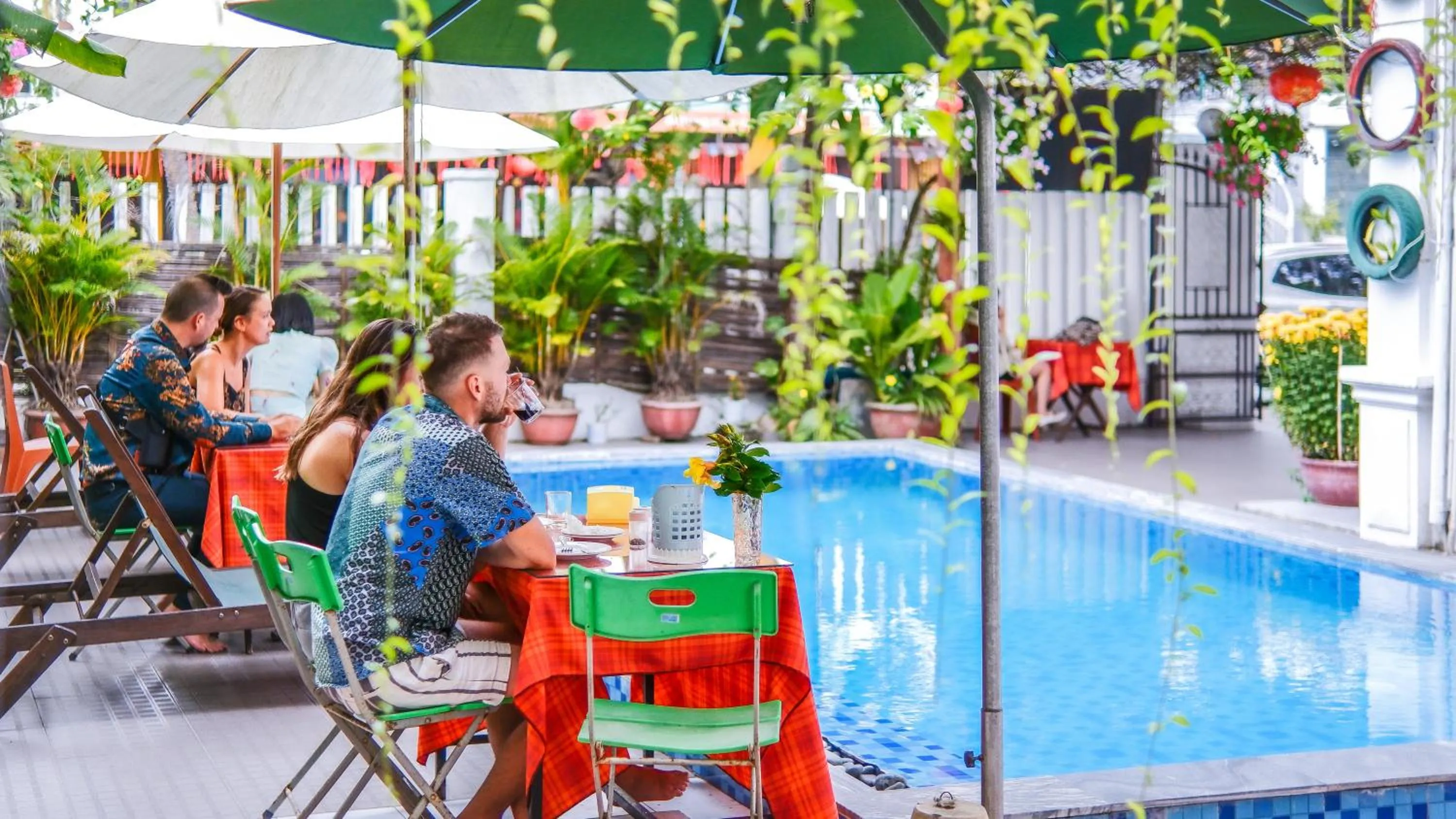 Patio in Oleander Garden Homestay