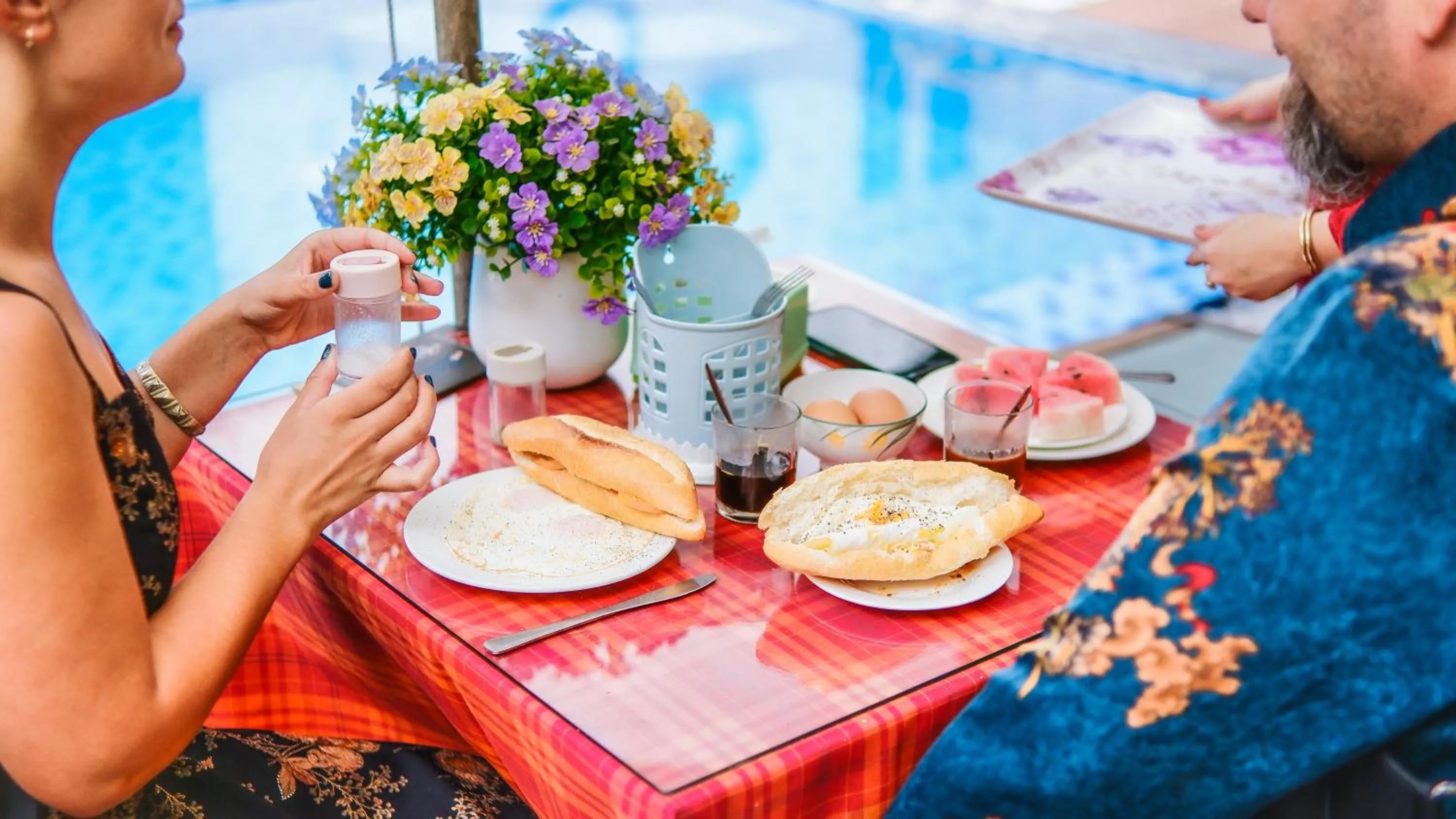 Breakfast in Oleander Garden Homestay