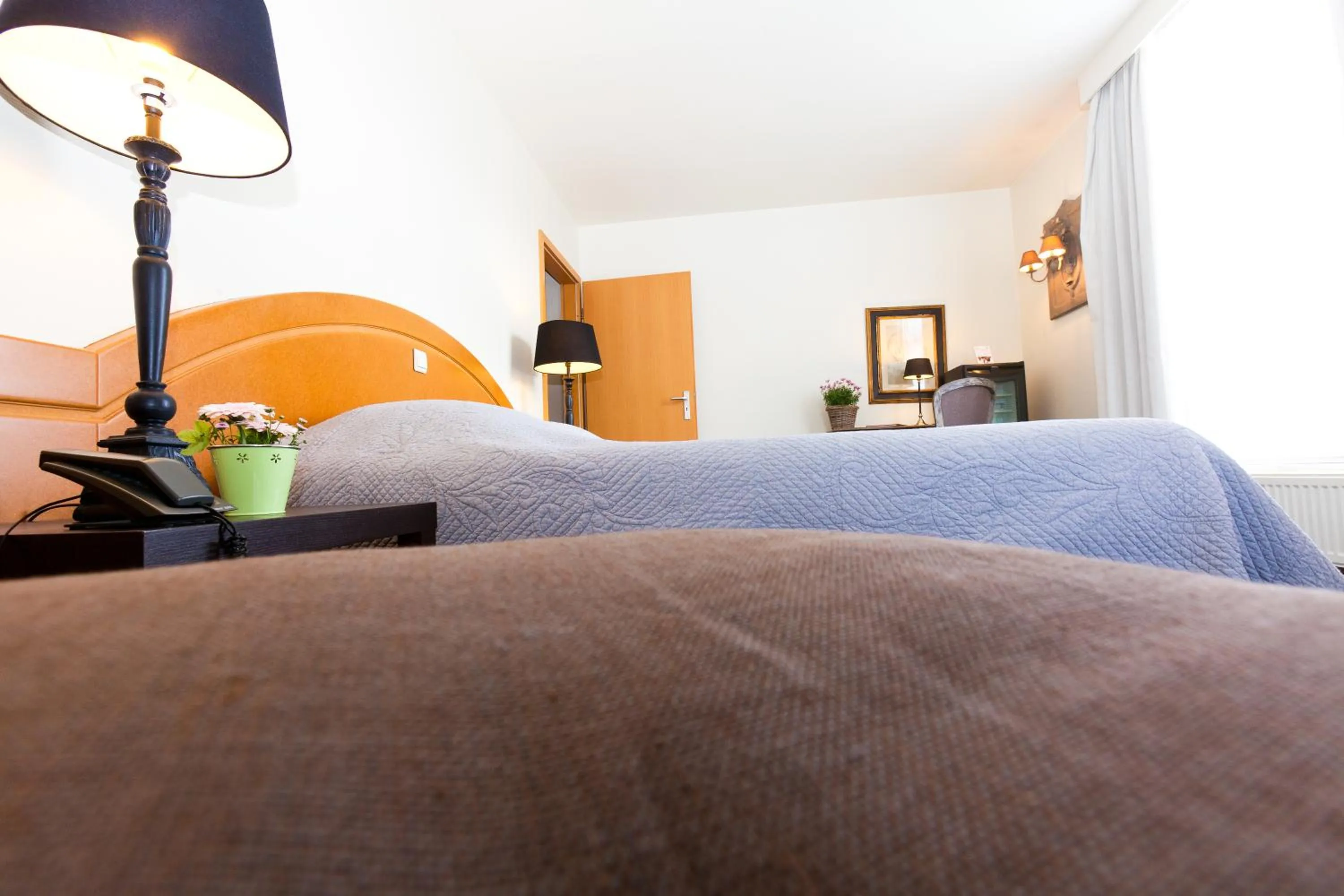 Bedroom, Bed in Aparthotel Le Manoir du Capitaine