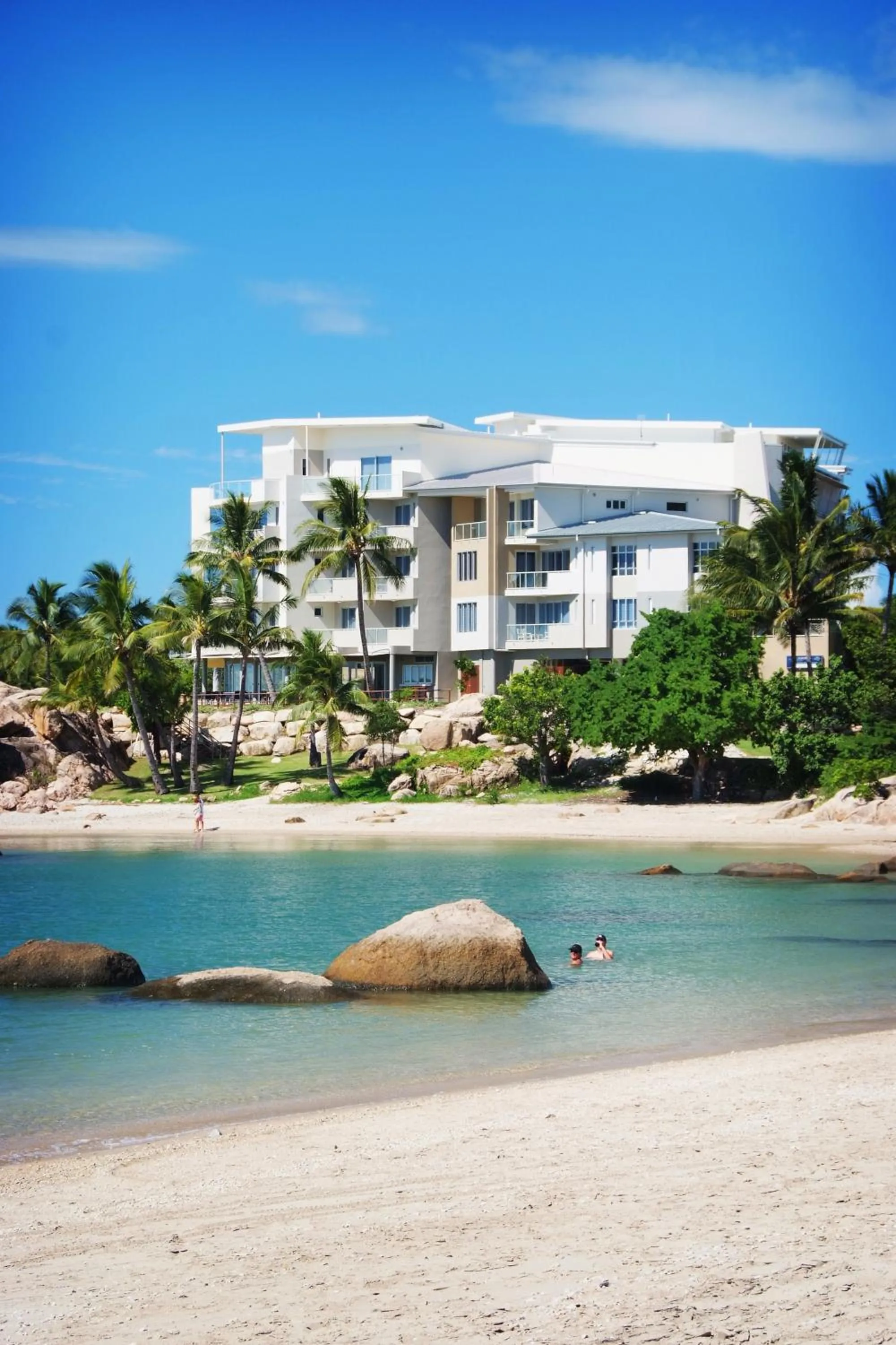Property building in Coral Cove Apartments - Absolute Beachfront Resort Bowen