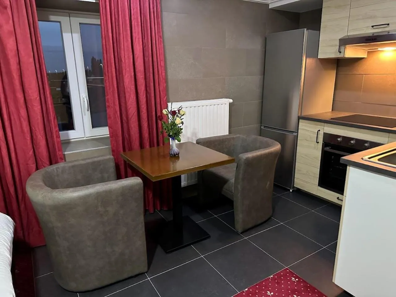 Kitchen or kitchenette in Hotel Eikenhof