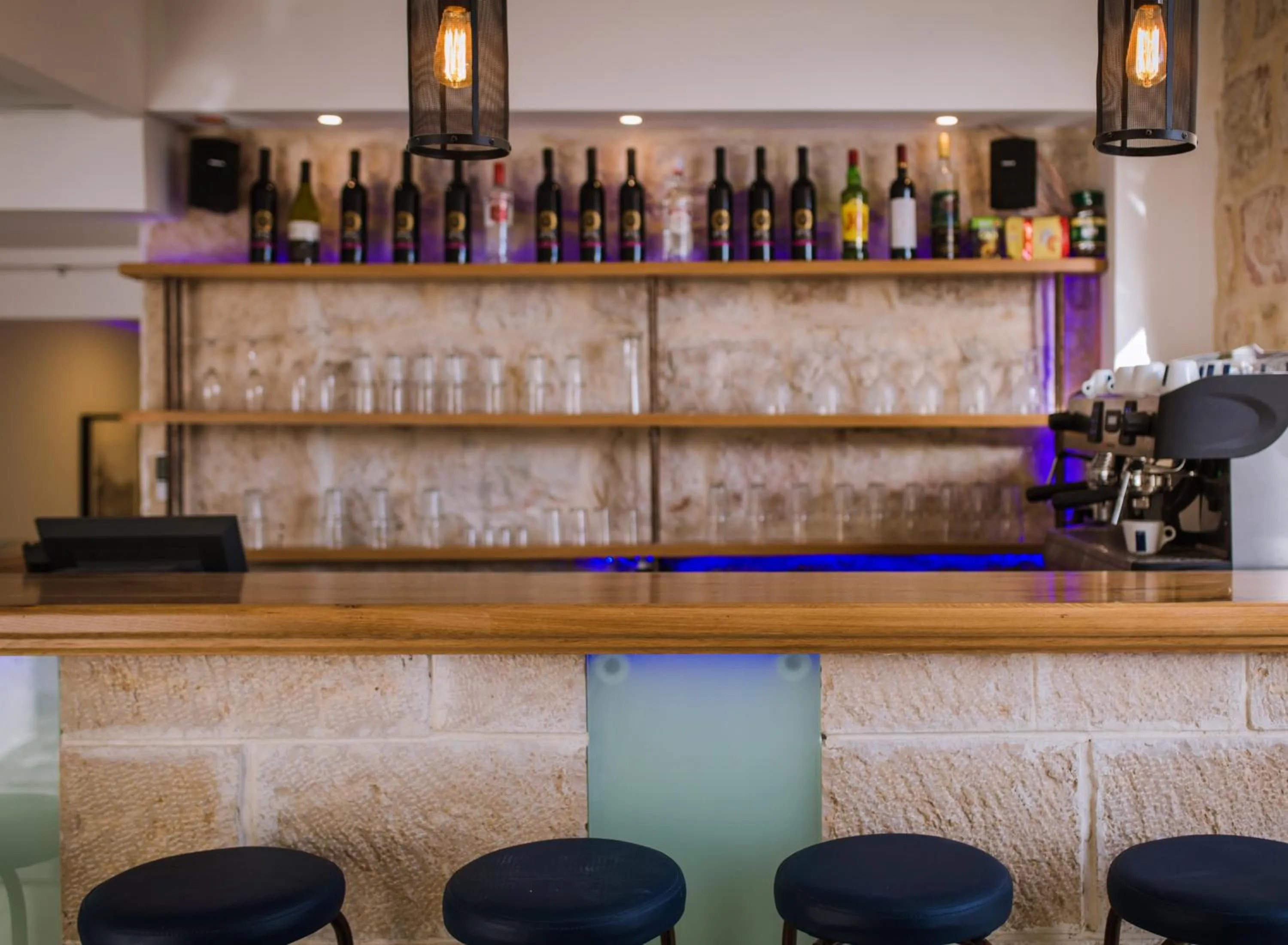 Lobby or reception in Heleni Hotel