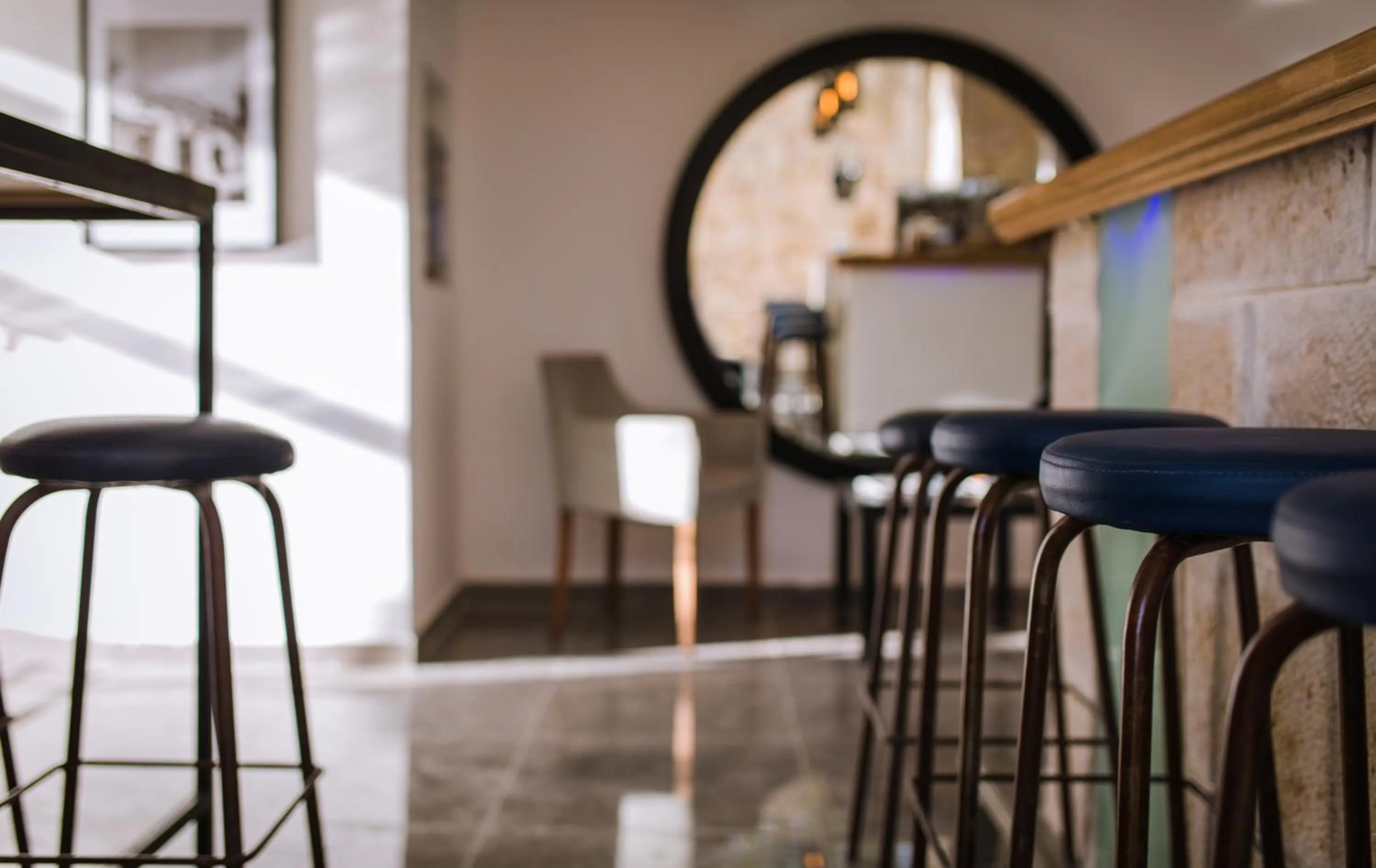 Lobby or reception in Heleni Hotel