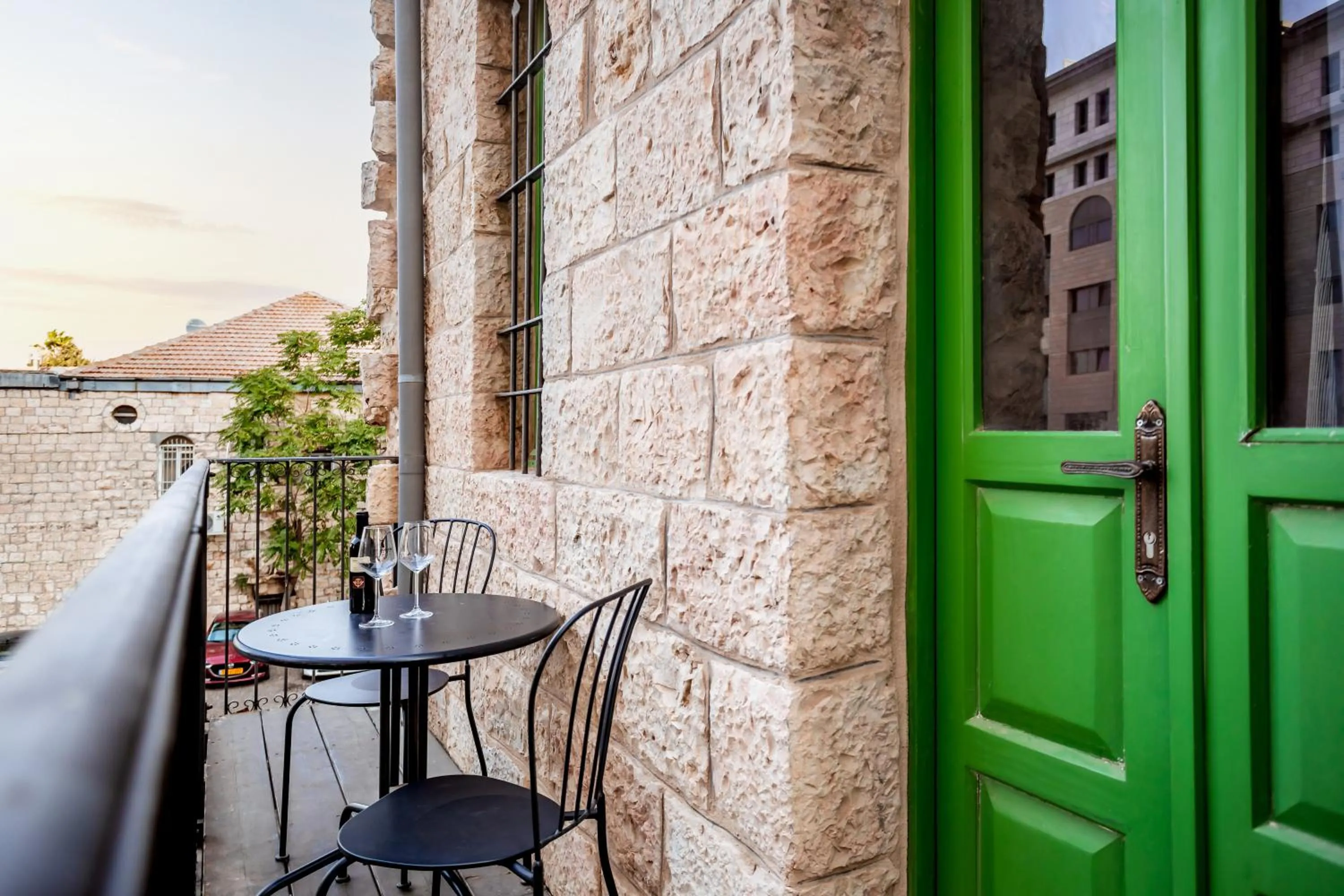 Balcony/Terrace in Heleni Hotel
