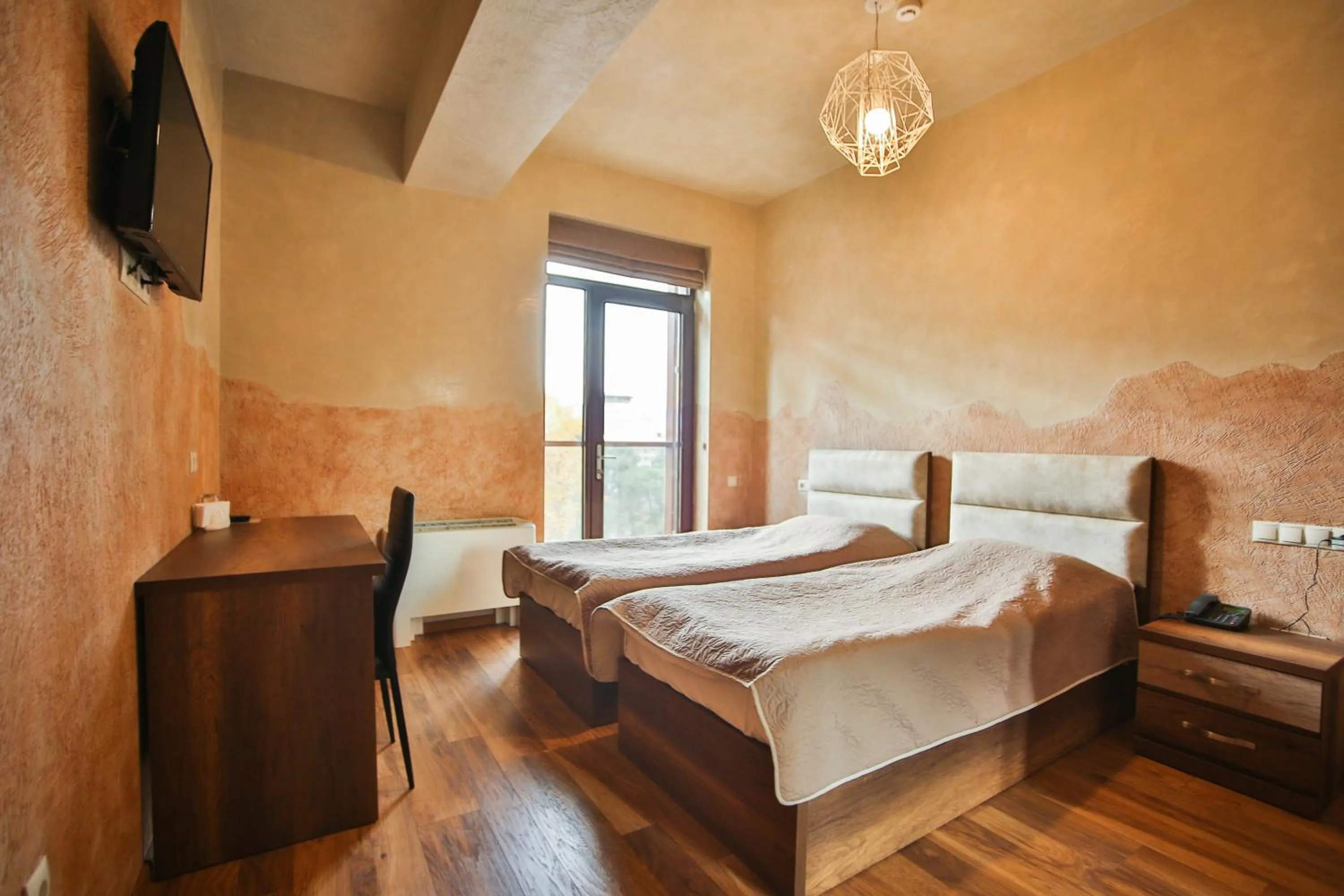 Bed in Hotel Wine Palace