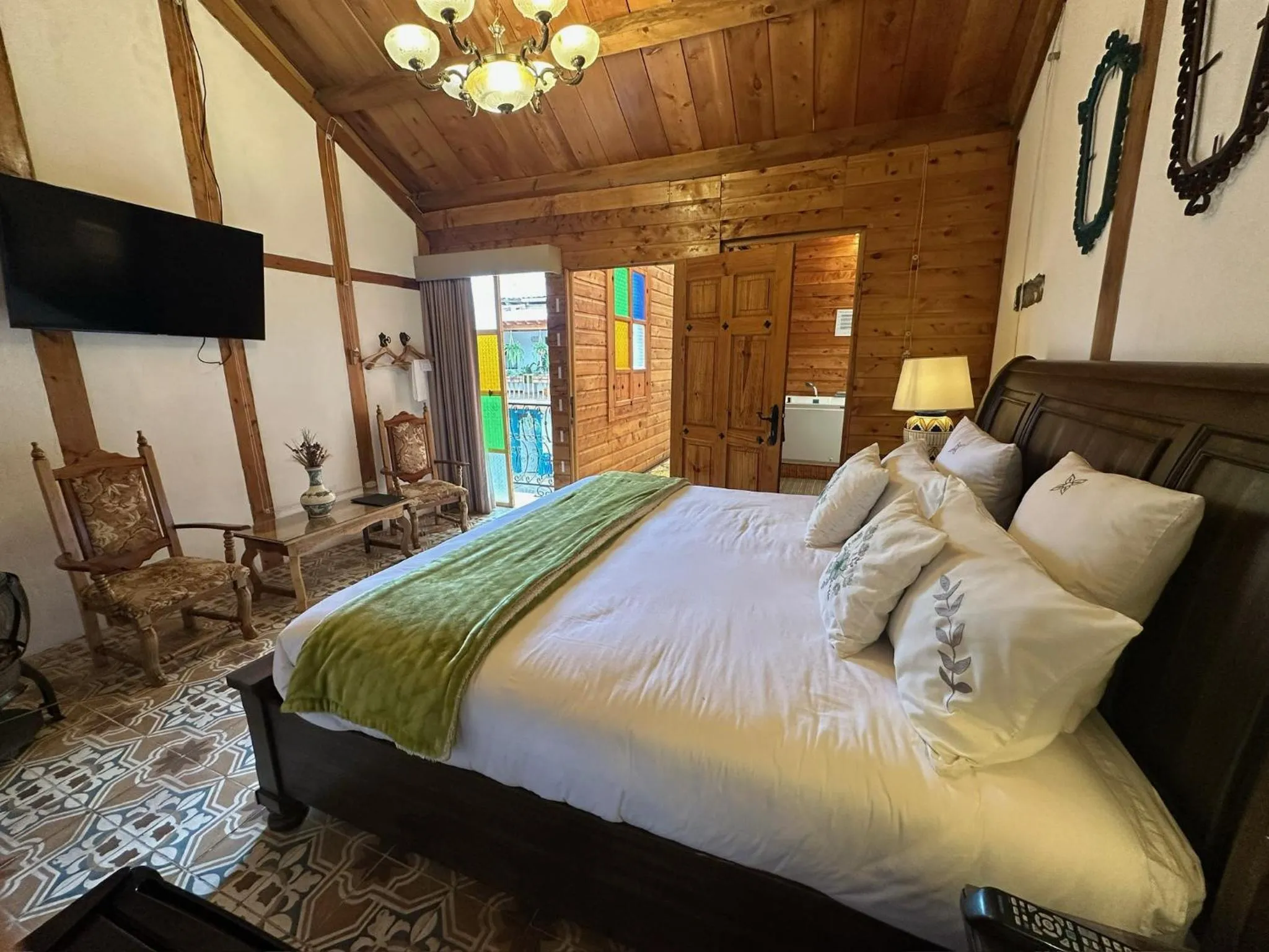 Bed in Casa Morasan Hotel-Boutique