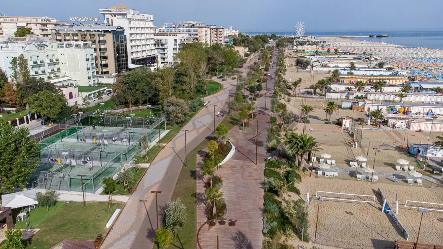 City view in Hotel Crystal NUOVA GESTIONE 2025