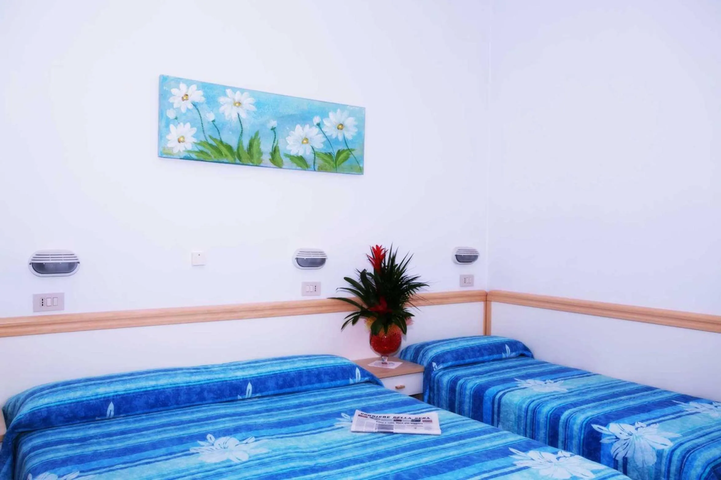 Bedroom, Bed in Hotel Crystal NUOVA GESTIONE 2025