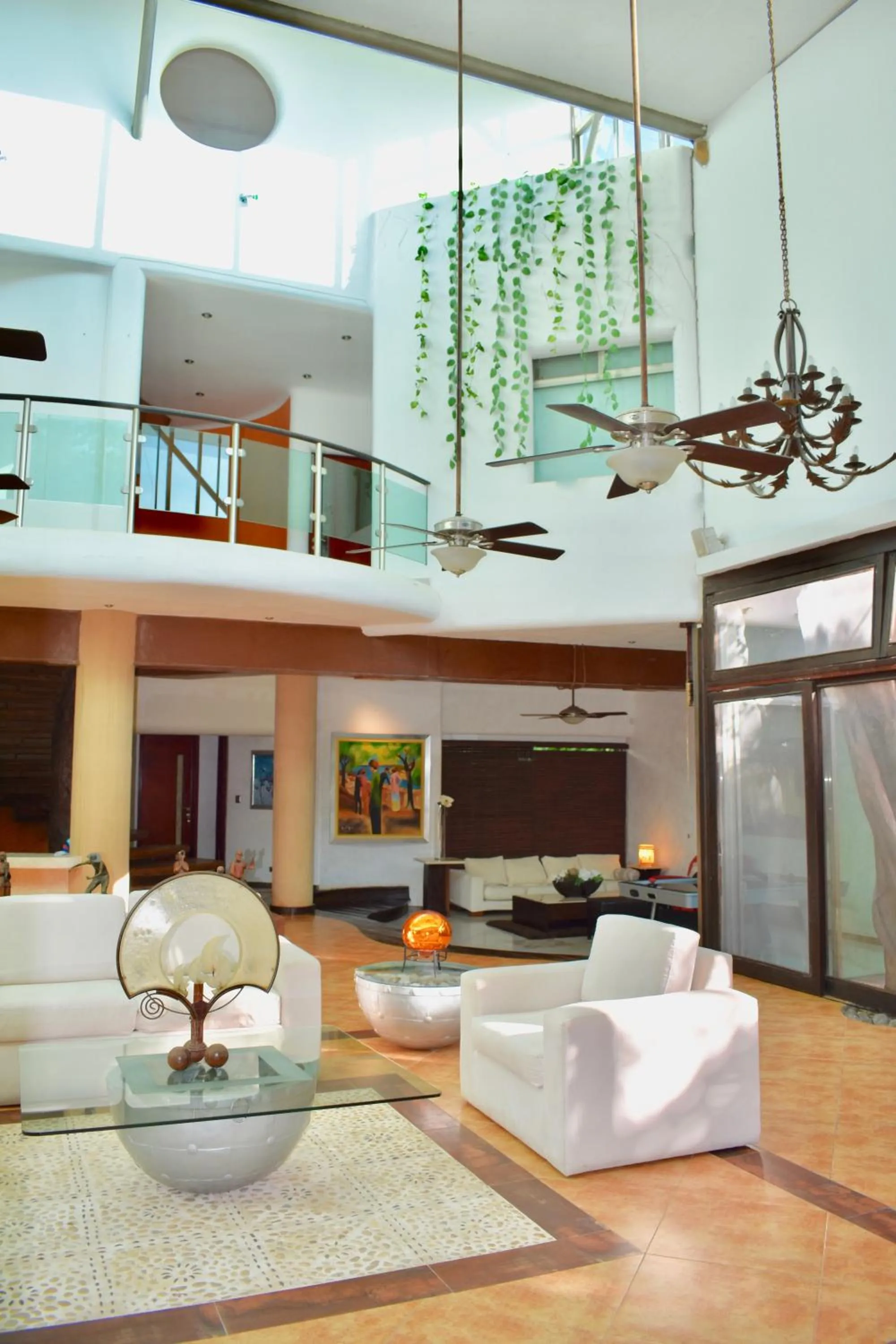 Living room in Casa la Selva