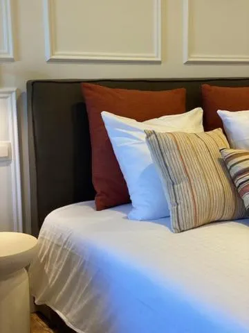 Bed in Hotel Villa Verdi