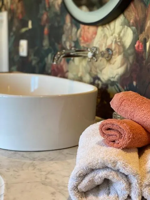 Bathroom in Hotel Villa Verdi