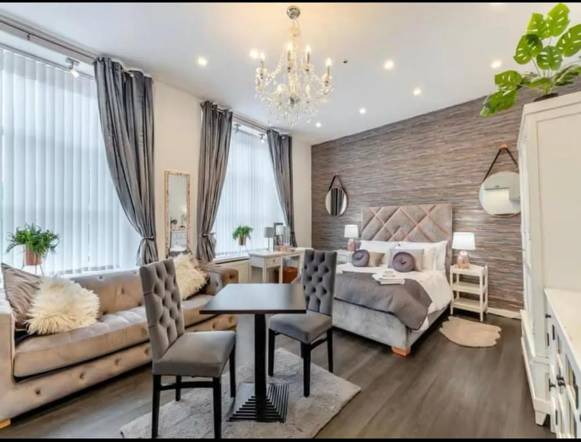 Bed in The Railway Apartments