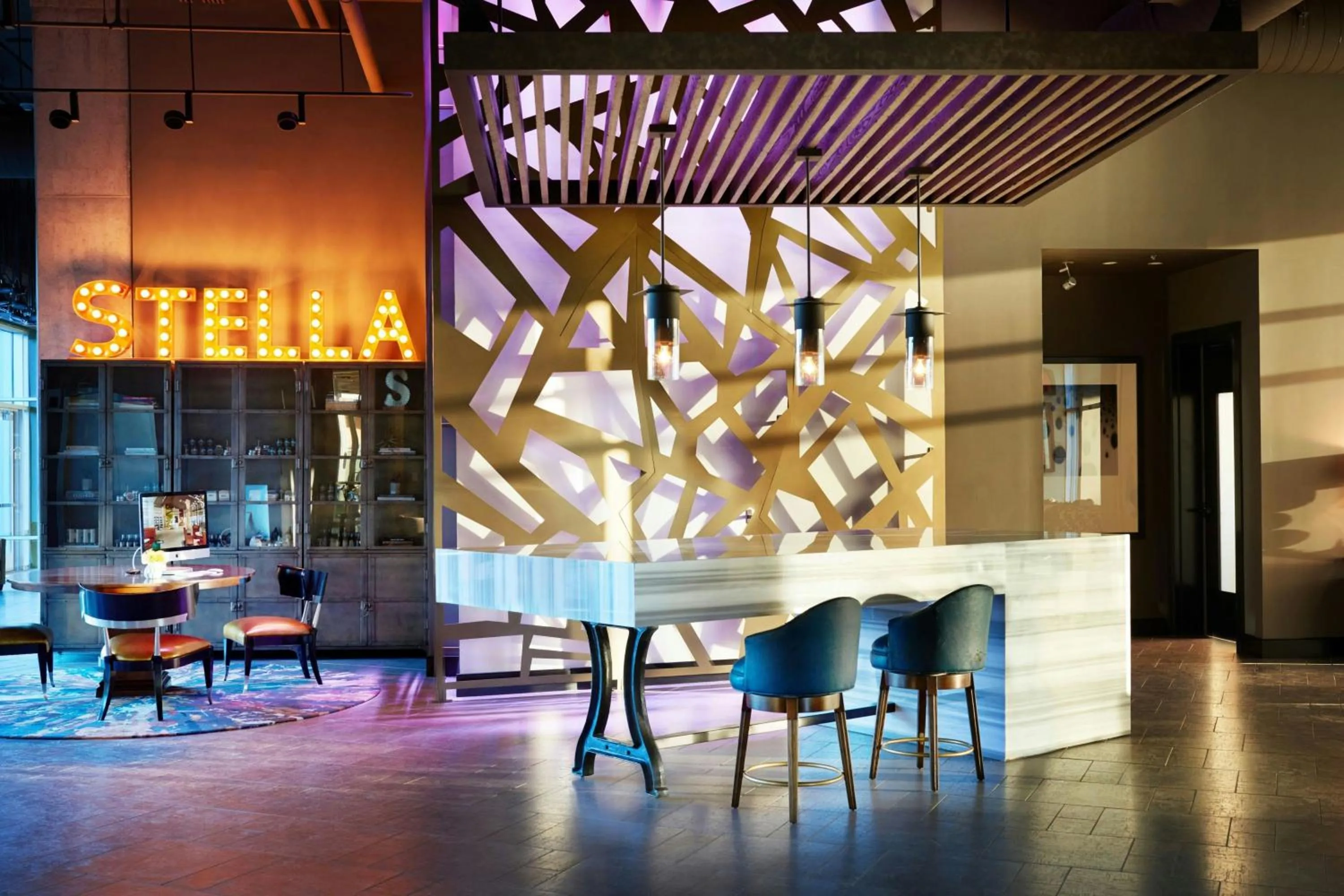 Lobby or reception in The Stella Hotel, Autograph Collection