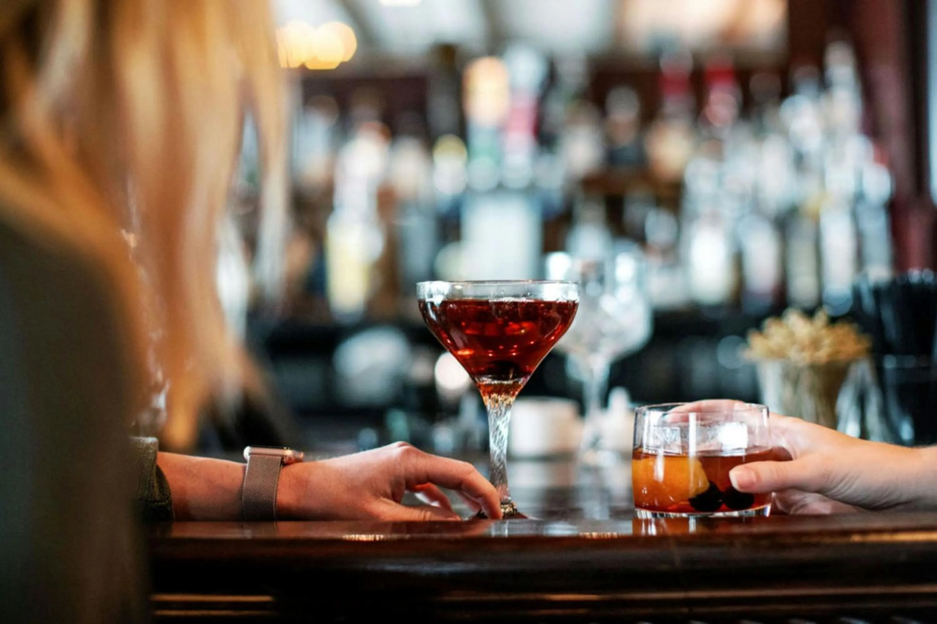 Lounge or bar in The Stella Hotel, Autograph Collection