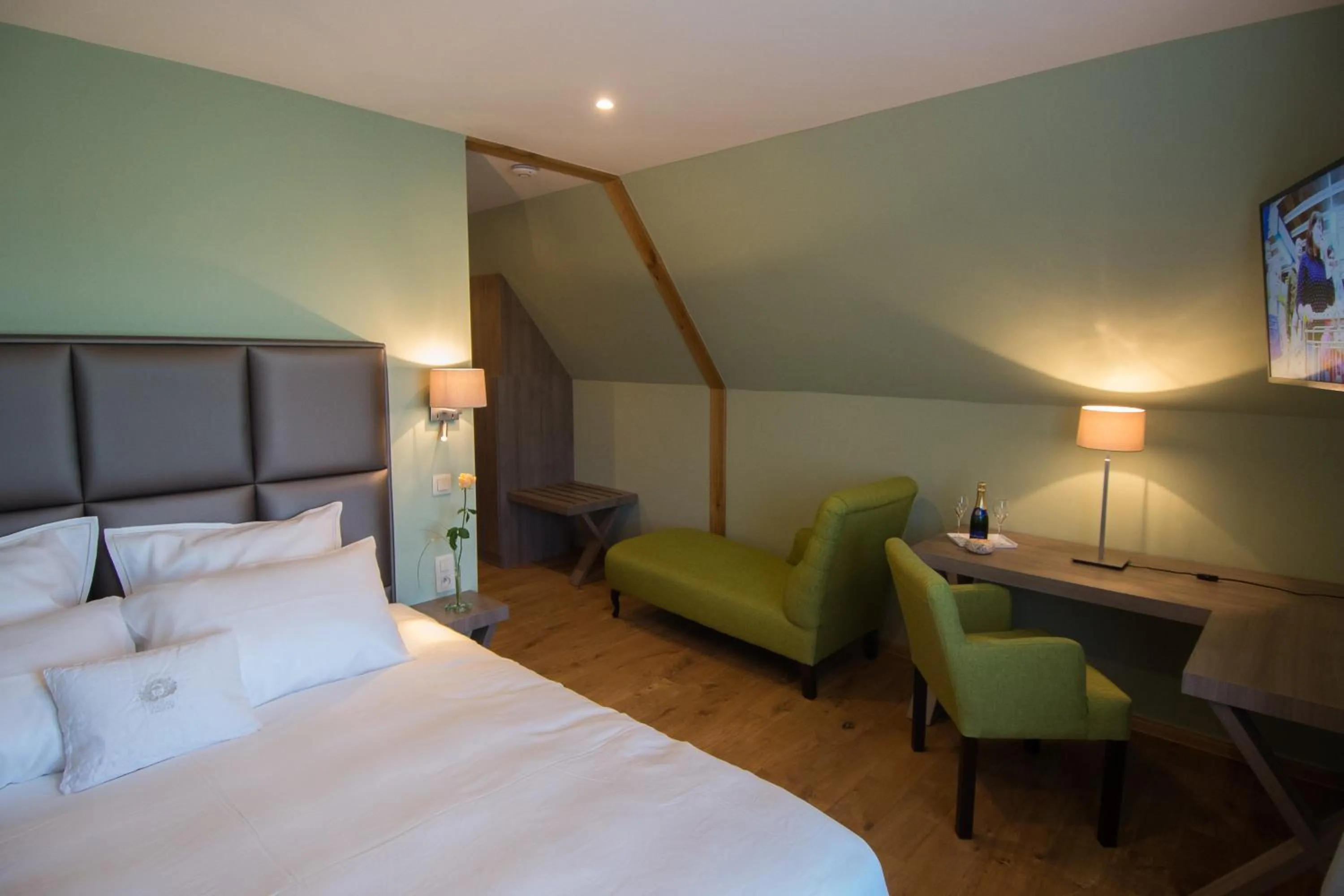 Photo of the whole room, Bed in De Gouden Klokke