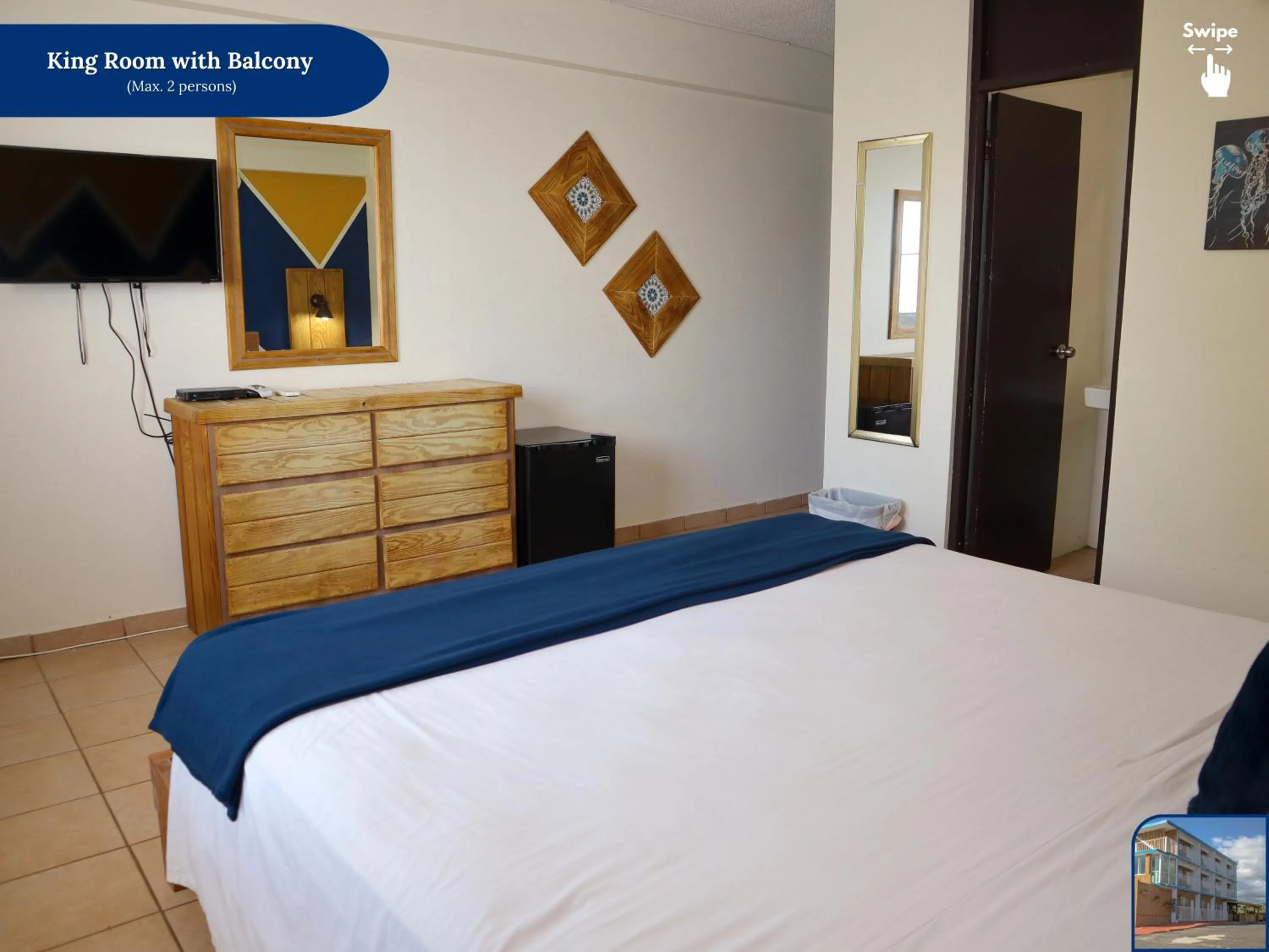 Bed in West Coast Inn's