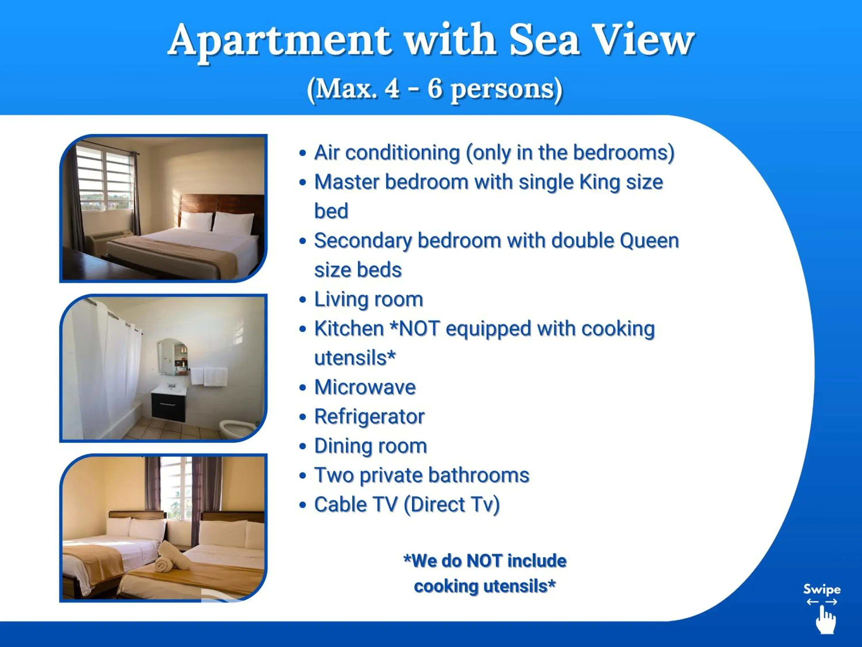 Apartment with Sea View in West Coast Inn's Apartment with Sea View in West Coast Inn's