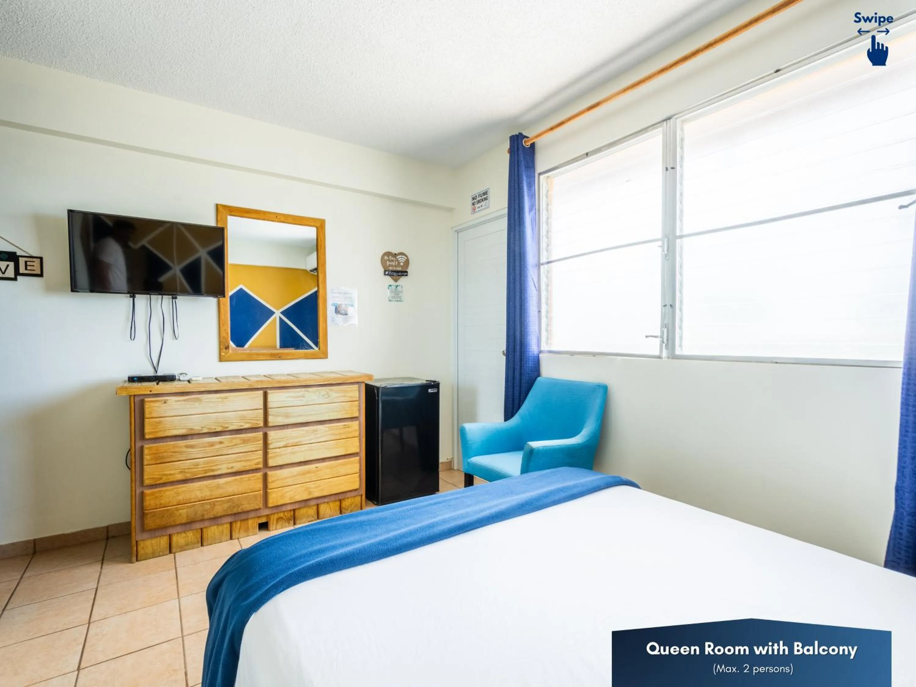 Bedroom in West Coast Inn's