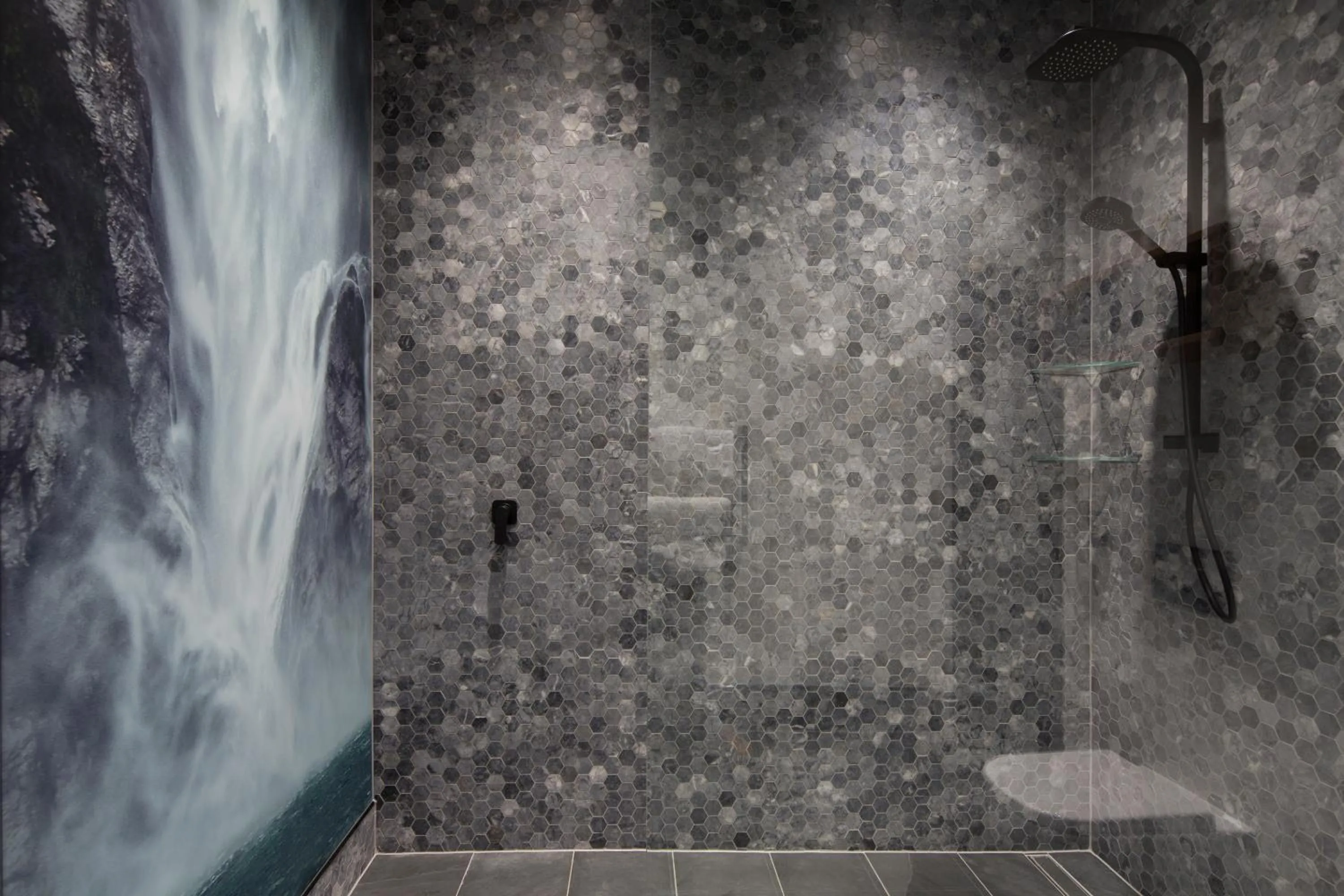 Bathroom in The Cinema Suites