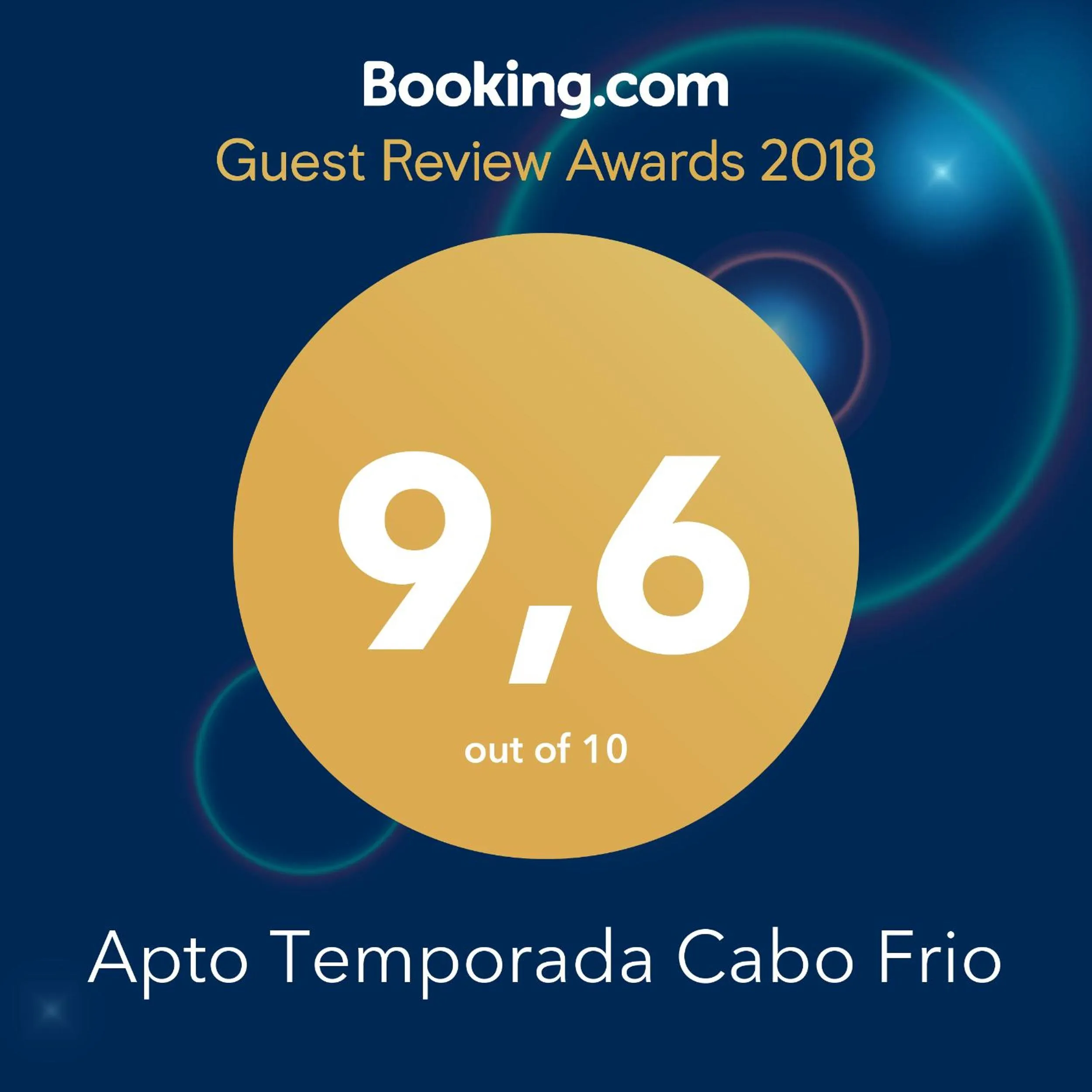Certificate/Award in Apto Temporada Cabo Frio