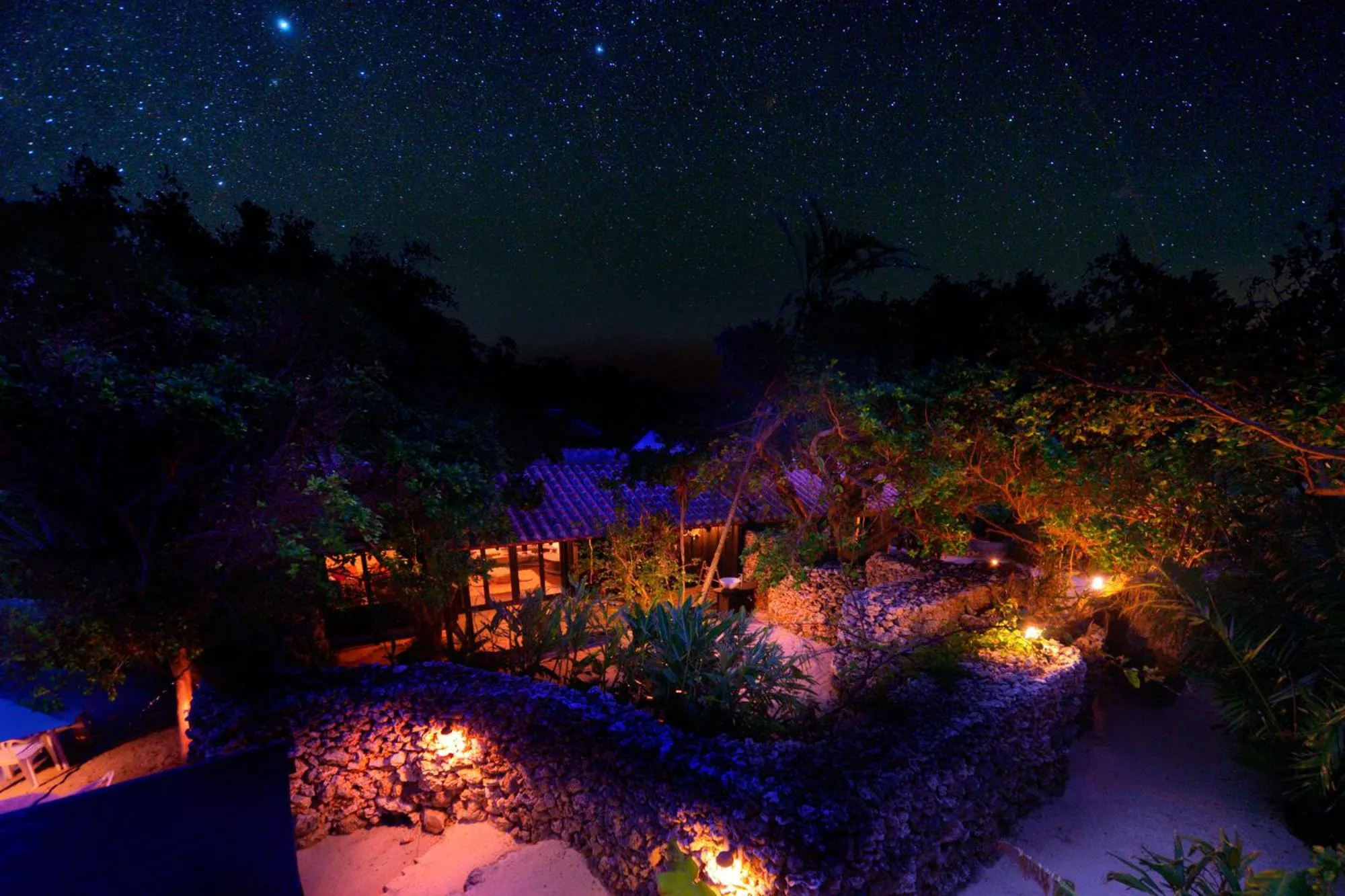 Natural landscape in Taketomijima Akaneya