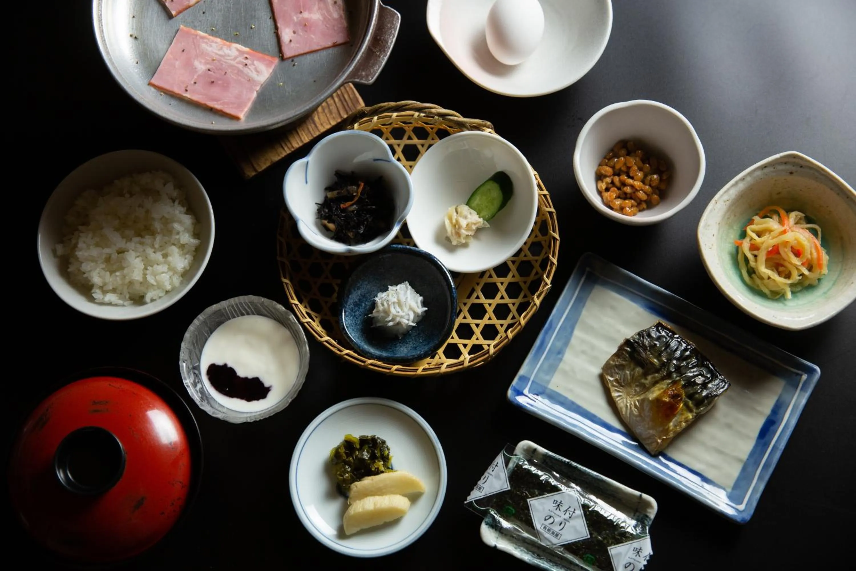Breakfast in Hisaeya Ryokan